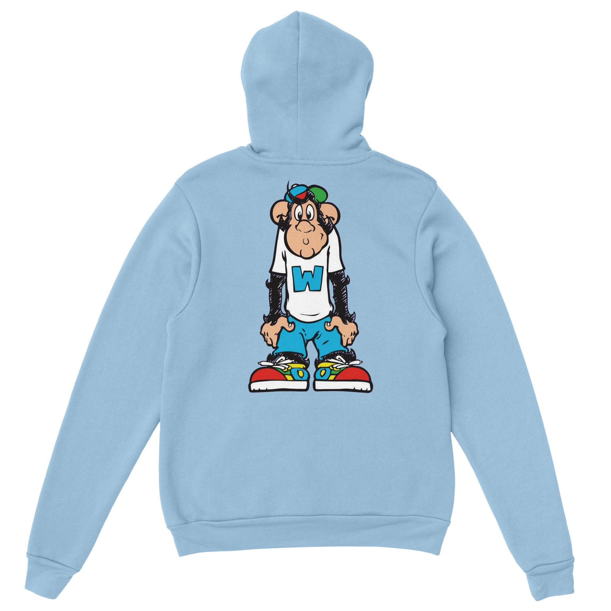 sweat waikiki gen z classic unisex pullover hoodie gildan® 18500 singe vintage y2k années 90