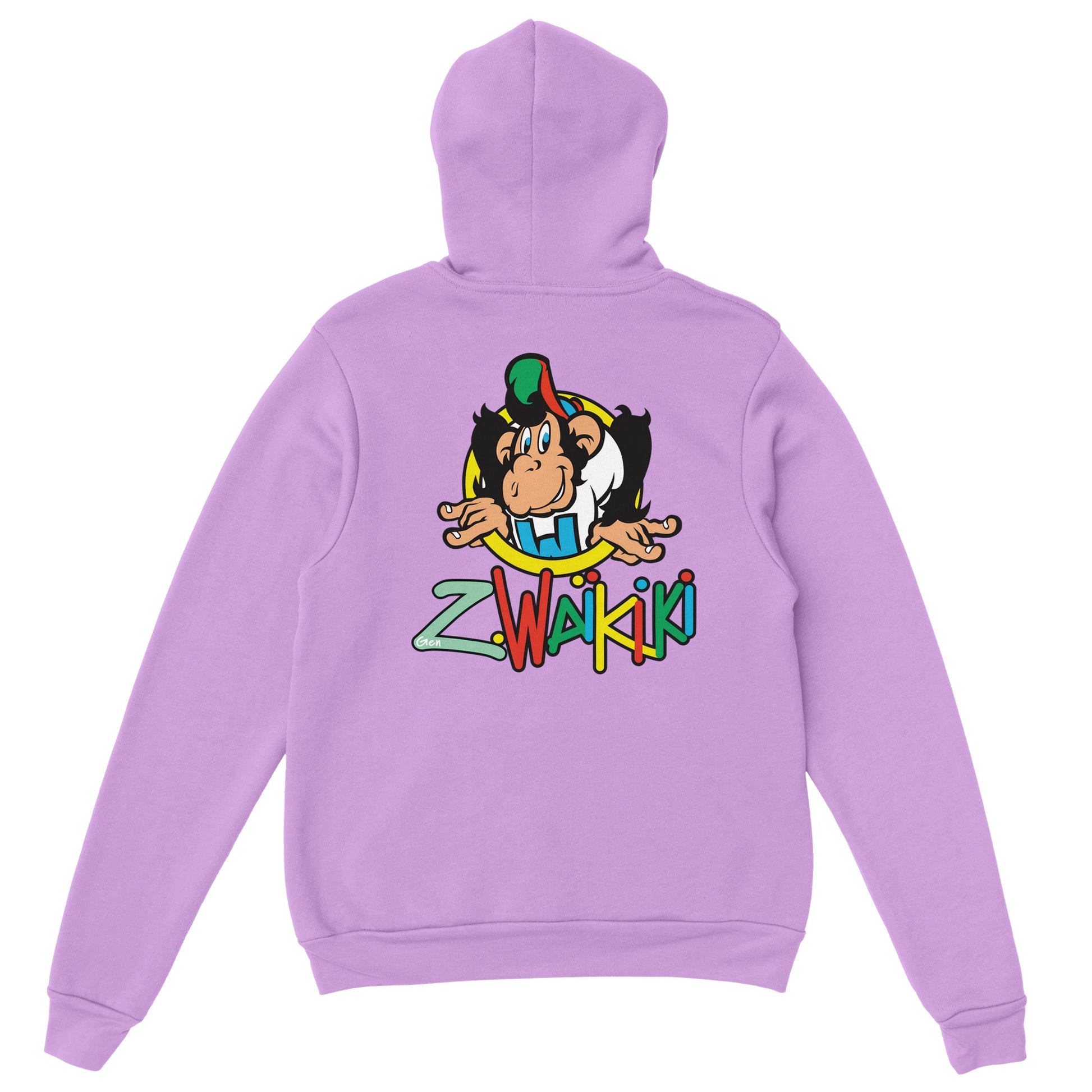sweat waikiki gen z classic unisex pullover hoodie gildan® 18500 singe vintage y2k années 90