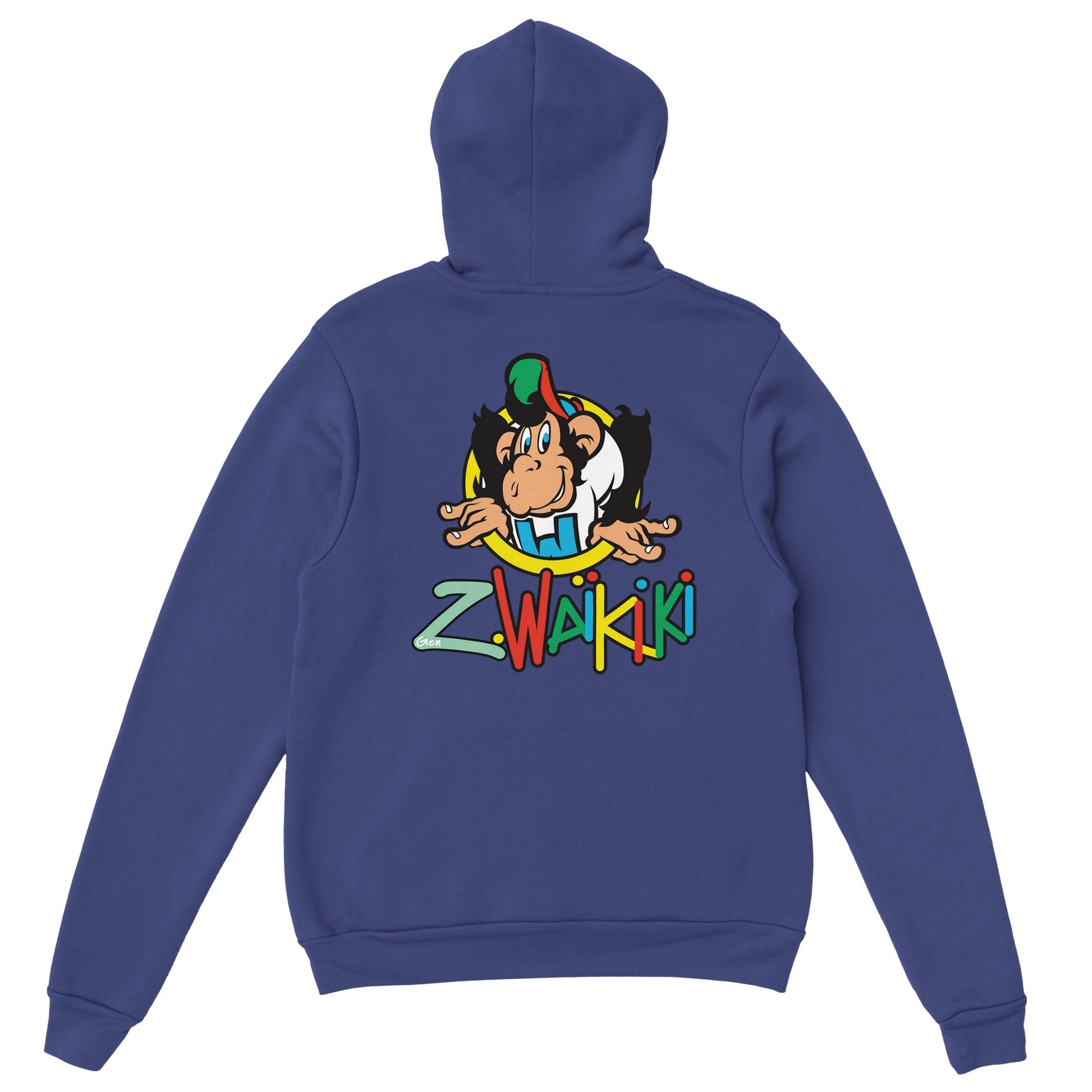 sweat waikiki gen z classic unisex pullover hoodie gildan® 18500 singe vintage y2k années 90
