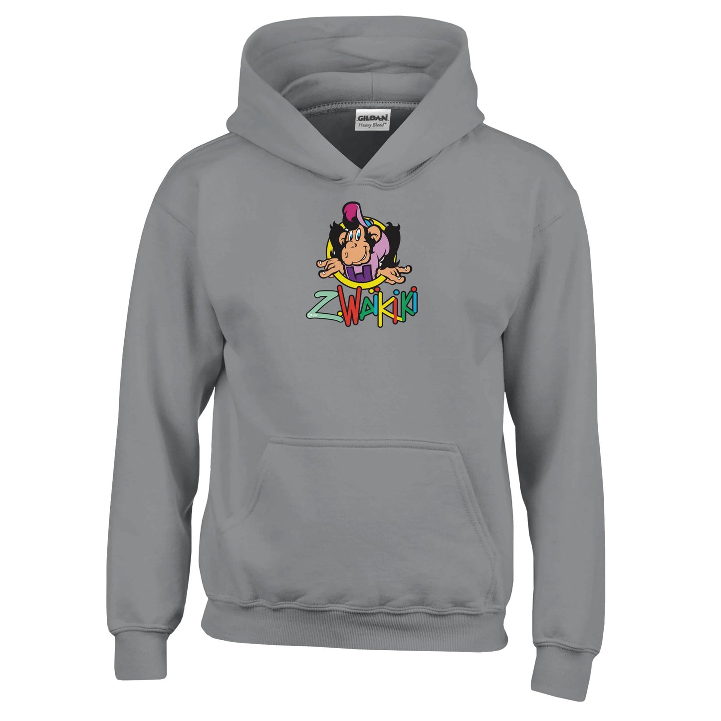 sweat waikiki gen z waikiki chimpanzee classic kids pullover hoodie custom design singe vintage y2k années 90