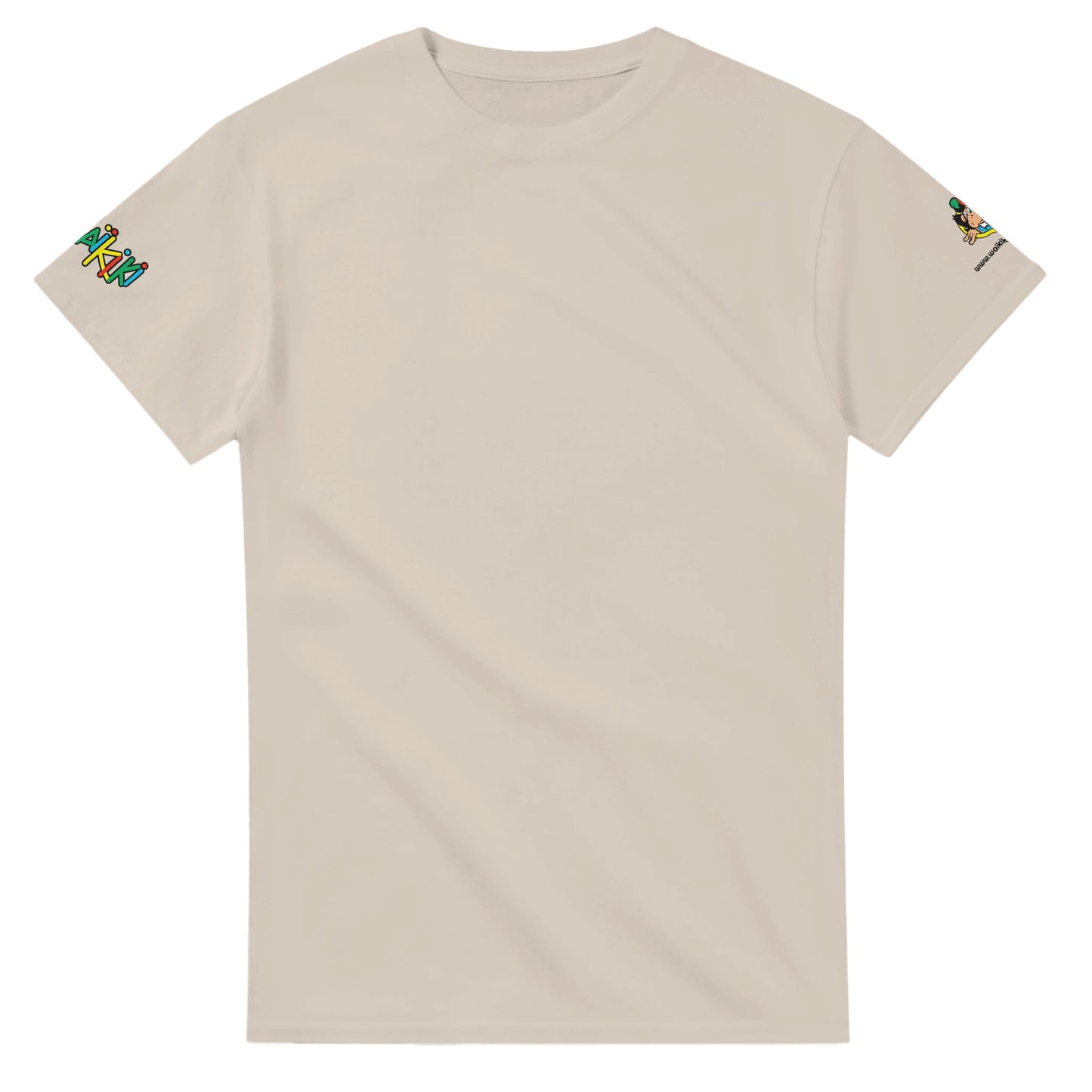 t-shirt waikiki gen z t shirt revival coupe classique vintage logo marque poitrine dos manches comme a lepoque singe vintage y2k années 90