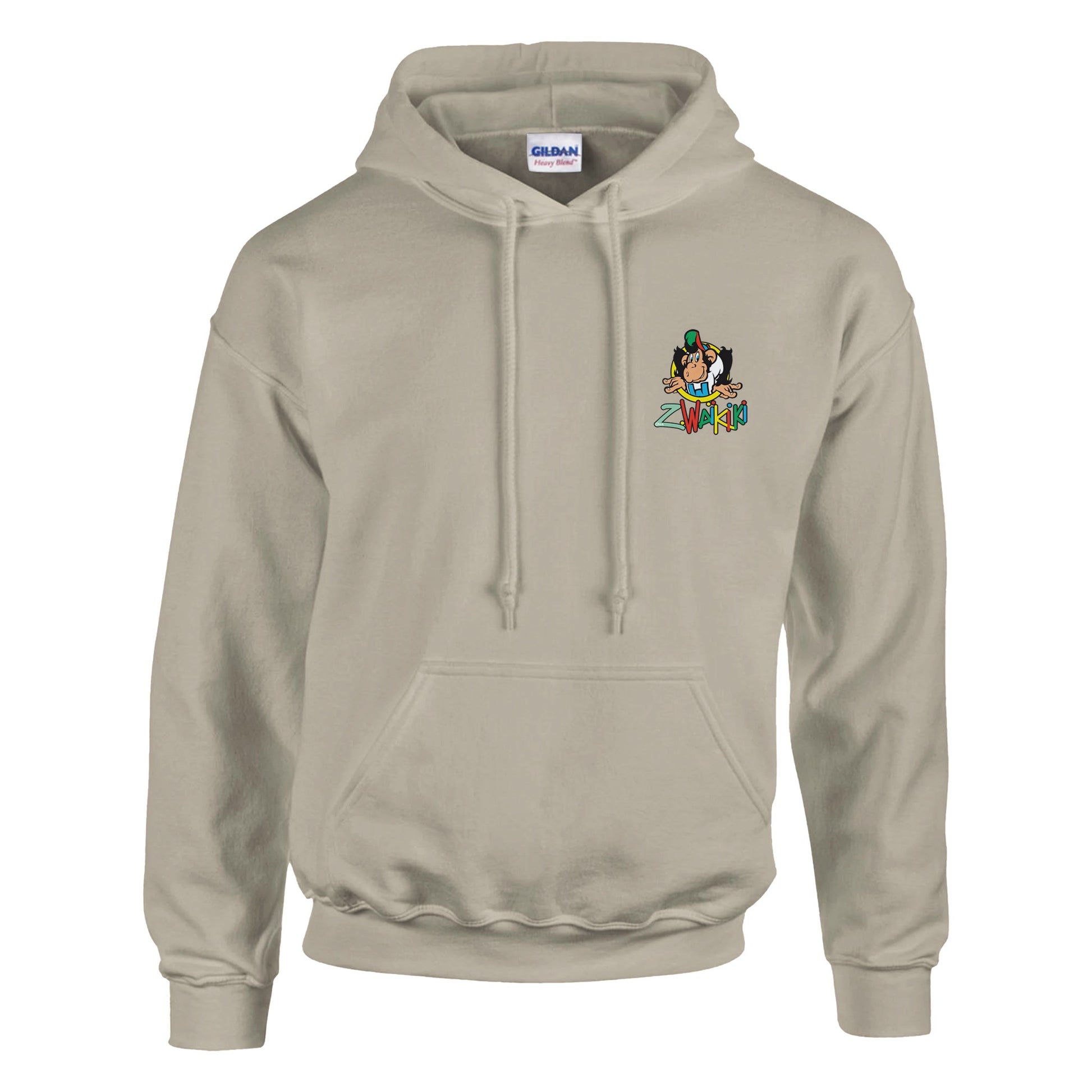 sweat waikiki gen z classic unisex pullover hoodie gildan® 18500 singe vintage y2k années 90
