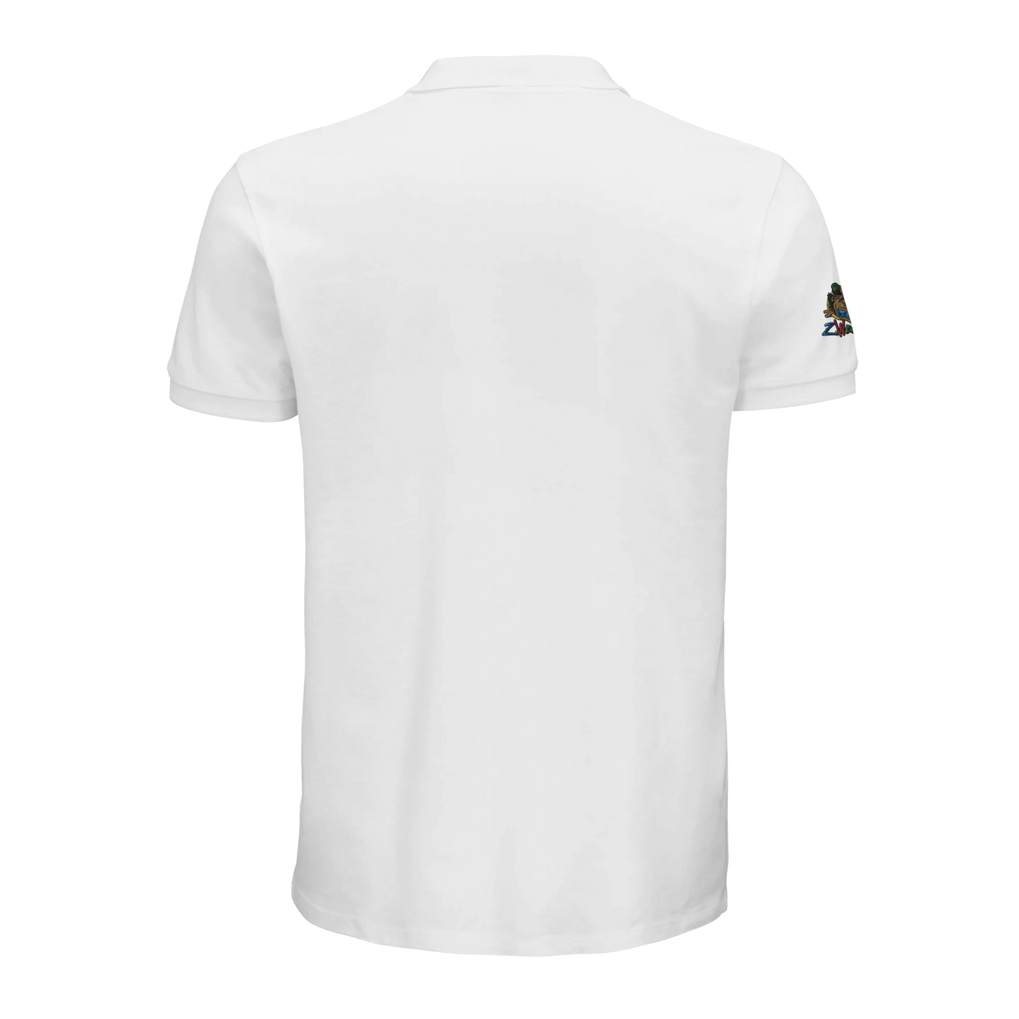 pièce waikiki gen z polo brode unisexe en coton bio vintage 90s y2k logo marque brode poitrine et manche 100 coton bio recycle made in france singe vintage y2k années 90