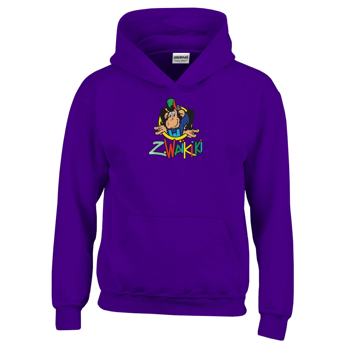 sweat waikiki gen z waikiki chimpanzee classic kids pullover hoodie custom design singe vintage y2k années 90