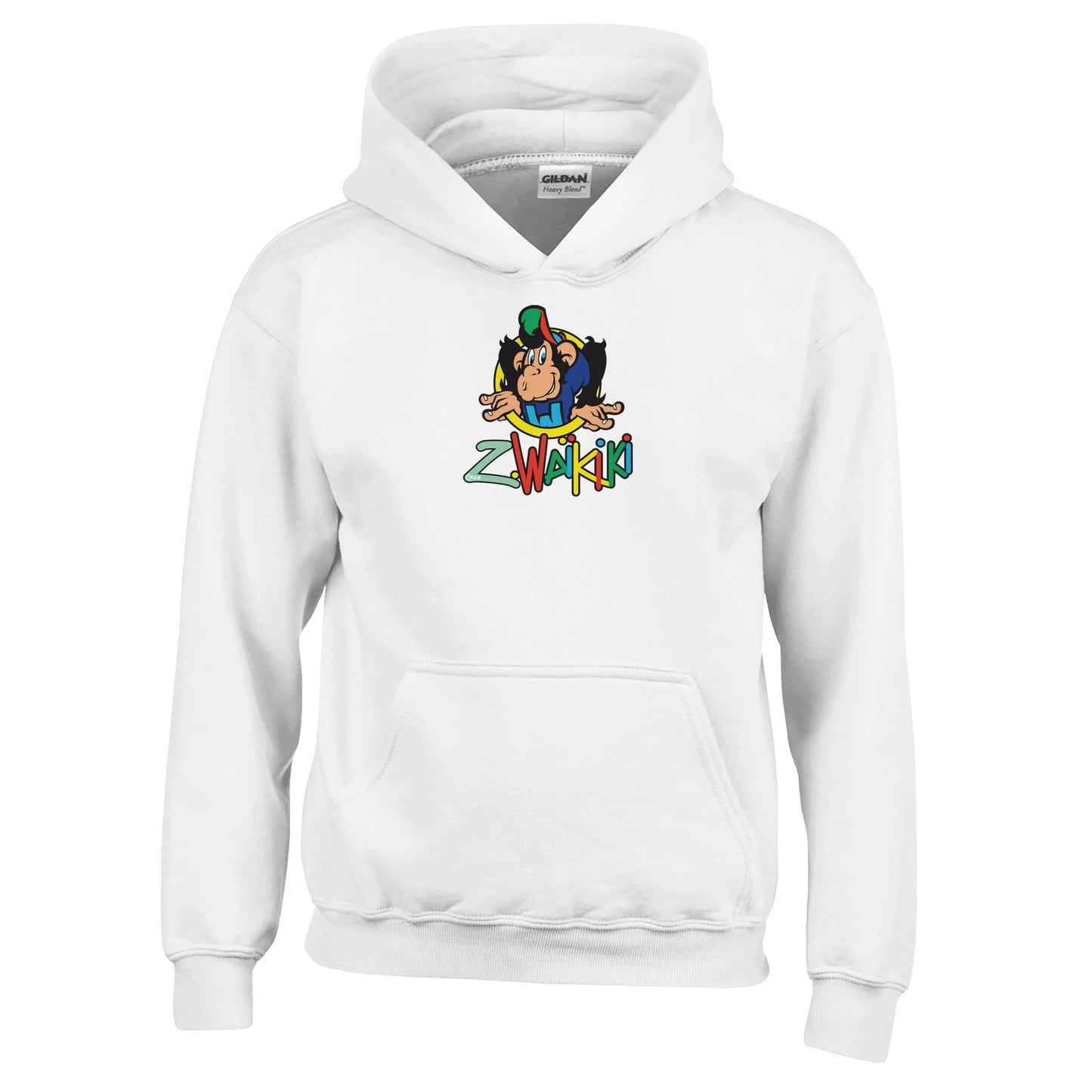 sweat waikiki gen z waikiki chimpanzee classic kids pullover hoodie custom design singe vintage y2k années 90