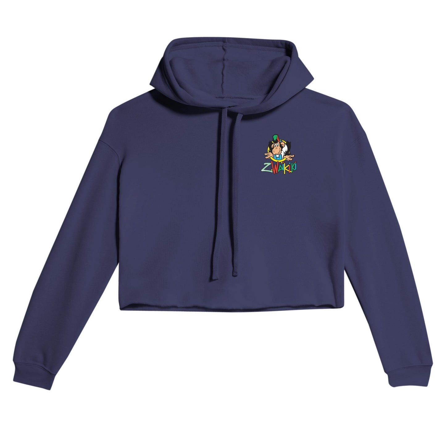 sweat waikiki gen z womens cropped hoodie bella canvas 7502 singe vintage y2k années 90