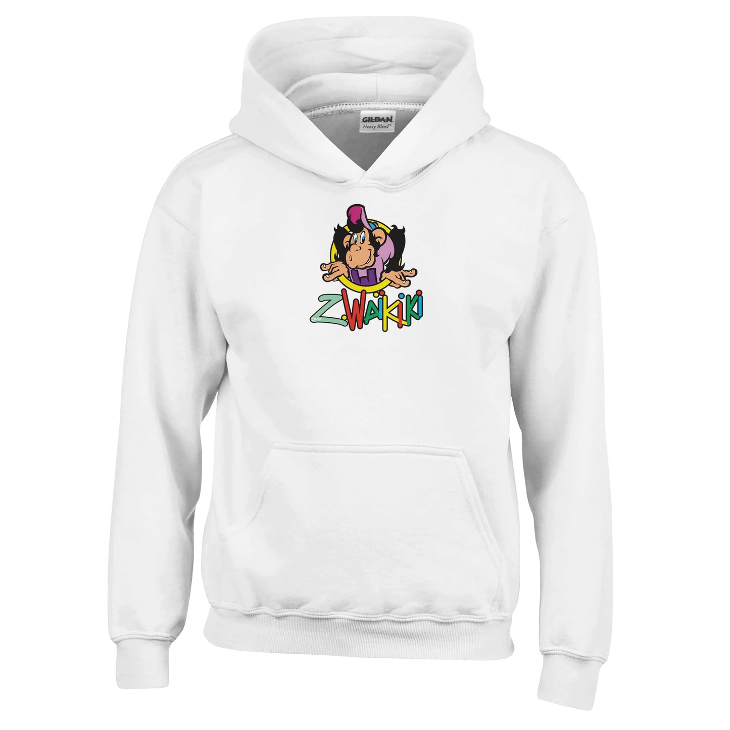 sweat waikiki gen z waikiki chimpanzee classic kids pullover hoodie custom design singe vintage y2k années 90
