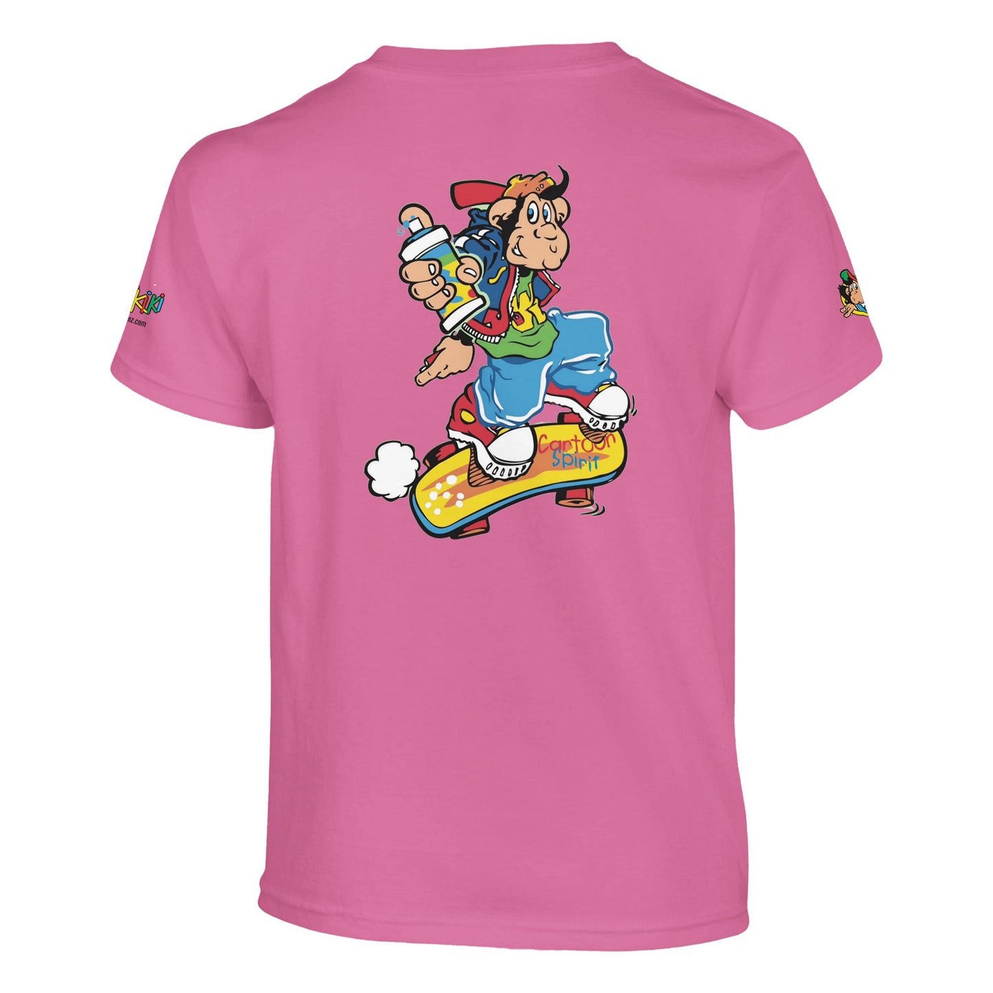 t-shirt waikiki gen z t shirt enfant revival coupe classique vintage logo specifique poitrine dos manches comme a lepoque singe vintage y2k années 90