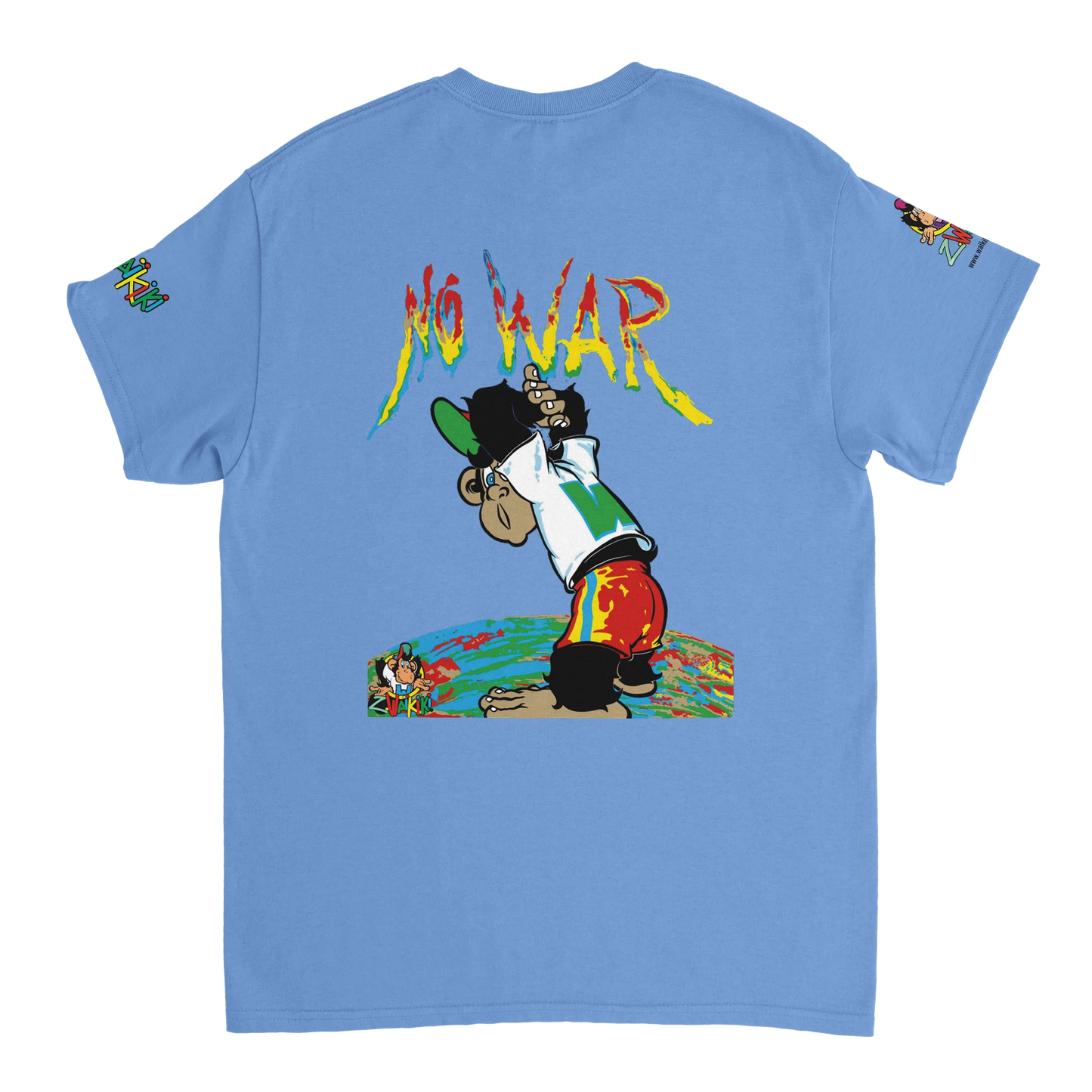 t-shirt waikiki gen z t shirt unisexe heavyweight no war edition 2025 singe vintage y2k années 90