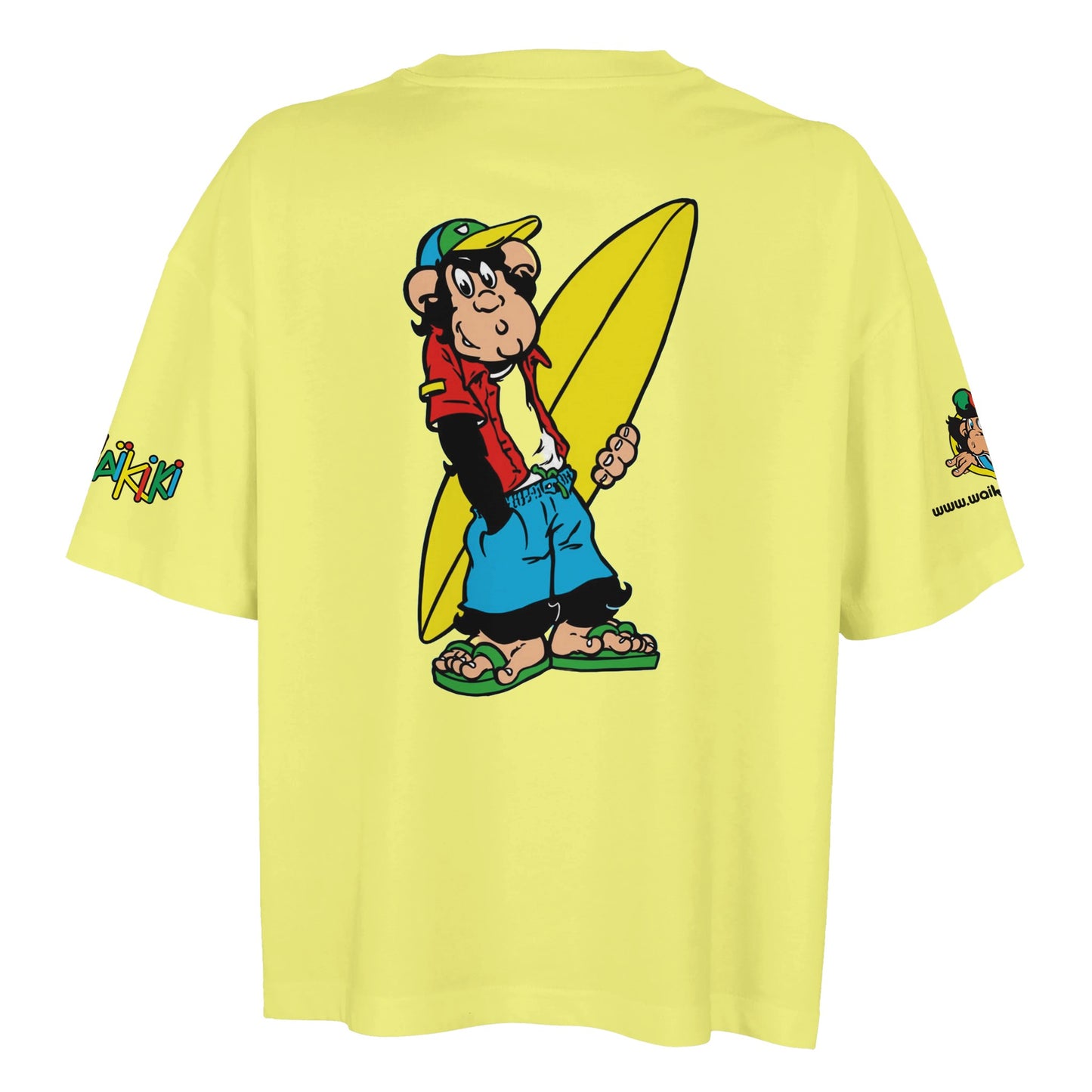 t-shirt waikiki gen z oversized t shirt revival femme logo specifique singe vintage y2k années 90