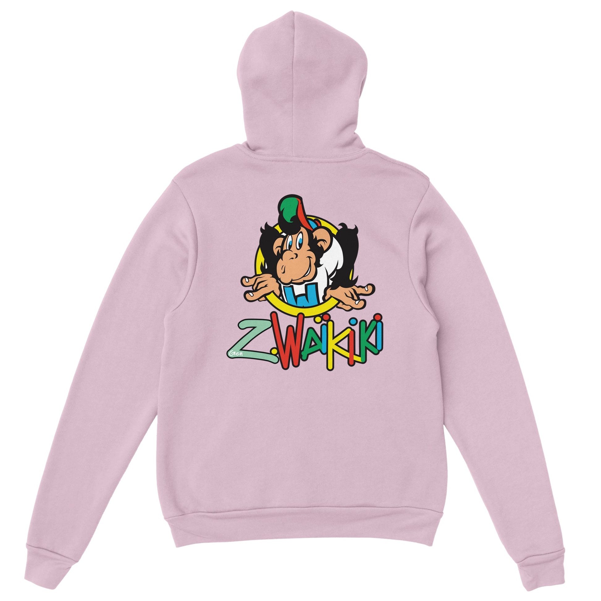 sweat waikiki gen z classic unisex pullover hoodie gildan® 18500 singe vintage y2k années 90