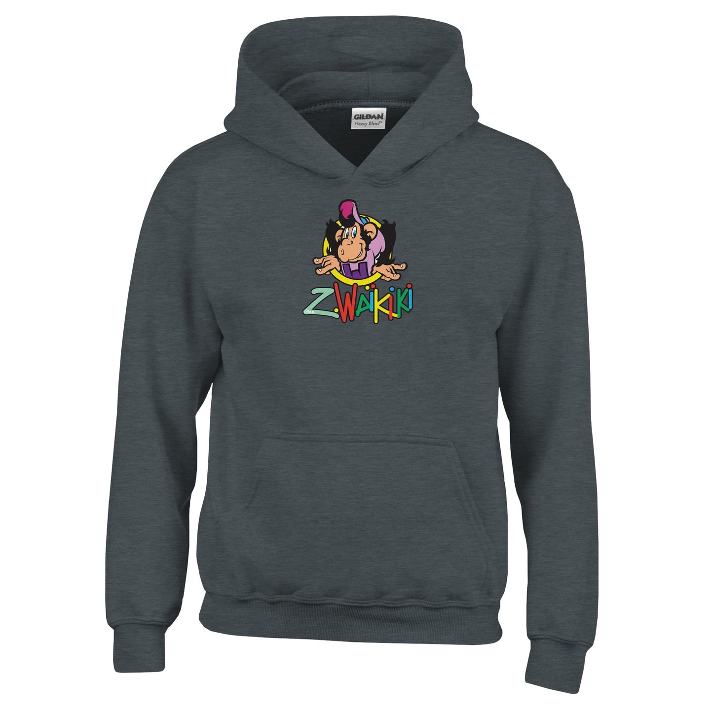 sweat waikiki gen z waikiki chimpanzee classic kids pullover hoodie custom design singe vintage y2k années 90