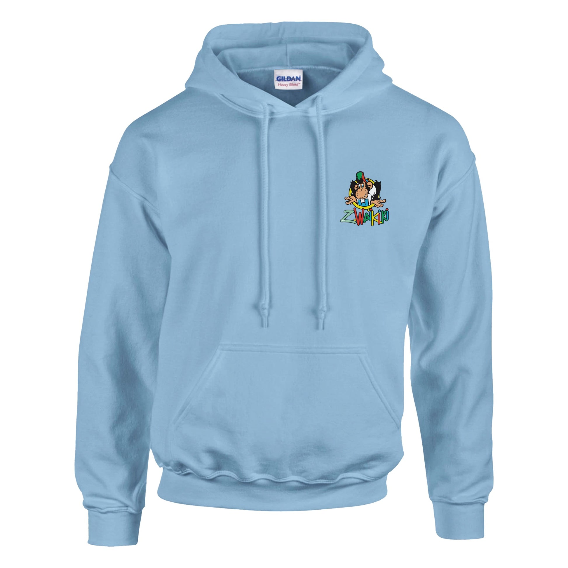 sweat waikiki gen z classic unisex pullover hoodie gildan® 18500 singe vintage y2k années 90