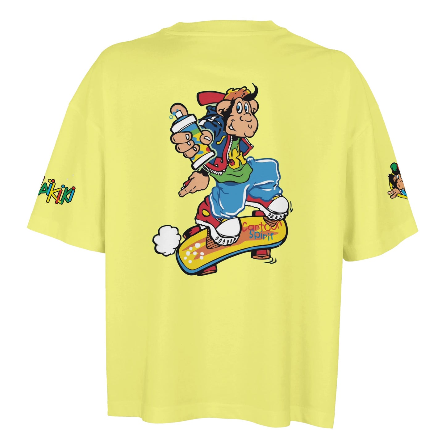t-shirt waikiki gen z oversized t shirt revival femme logo specifique singe vintage y2k années 90