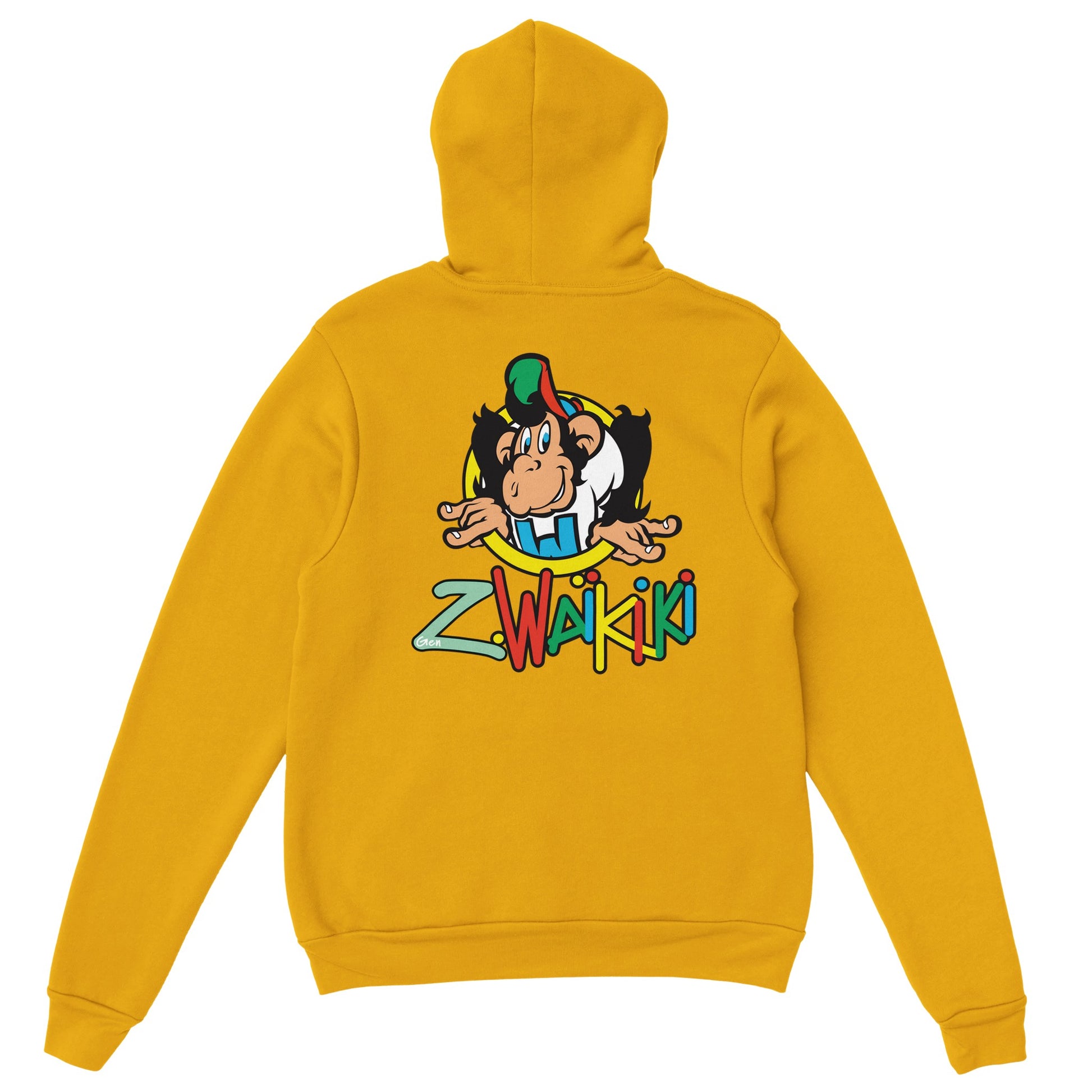 sweat waikiki gen z classic unisex pullover hoodie gildan® 18500 singe vintage y2k années 90