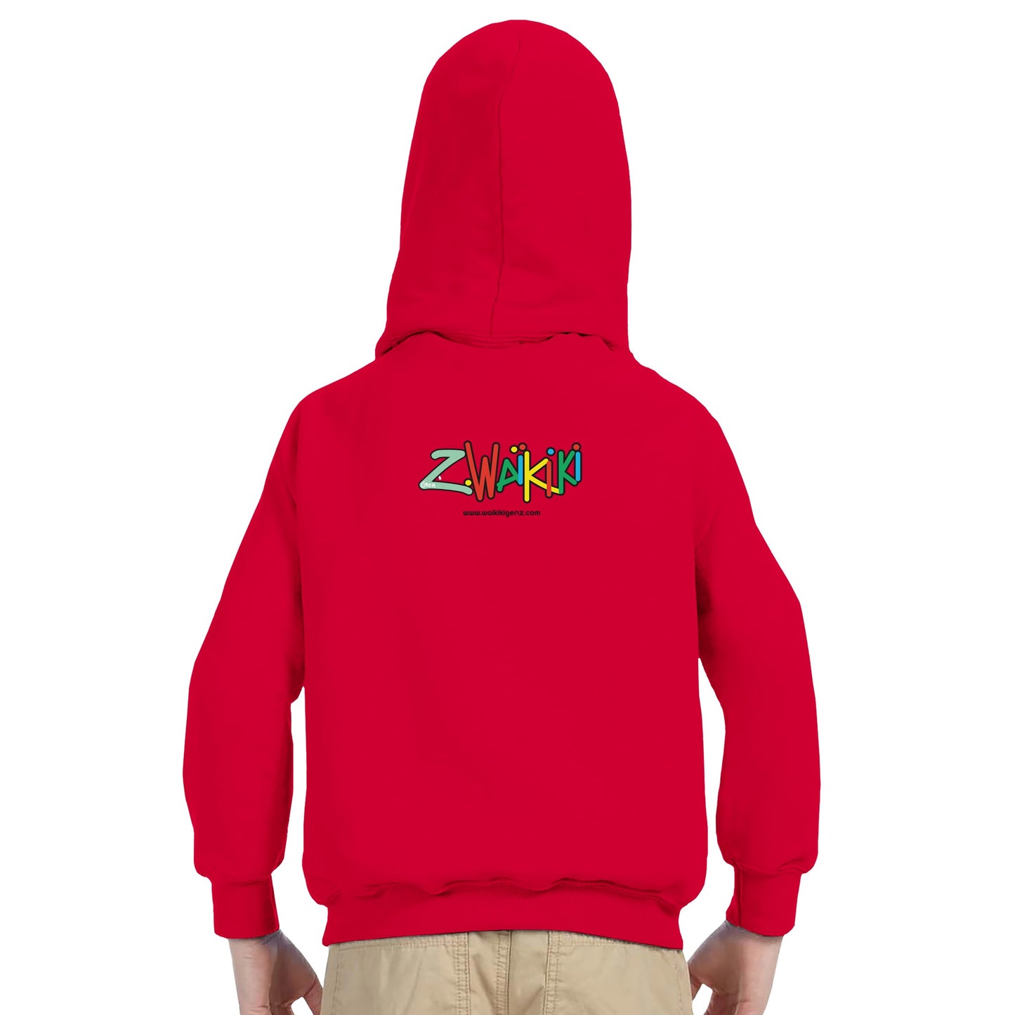 sweat waikiki gen z waikiki chimpanzee classic kids pullover hoodie custom design singe vintage y2k années 90
