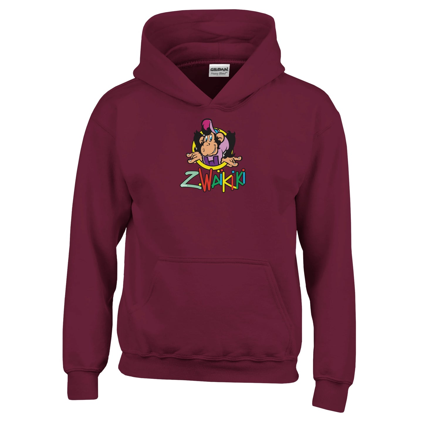 sweat waikiki gen z waikiki chimpanzee classic kids pullover hoodie custom design singe vintage y2k années 90