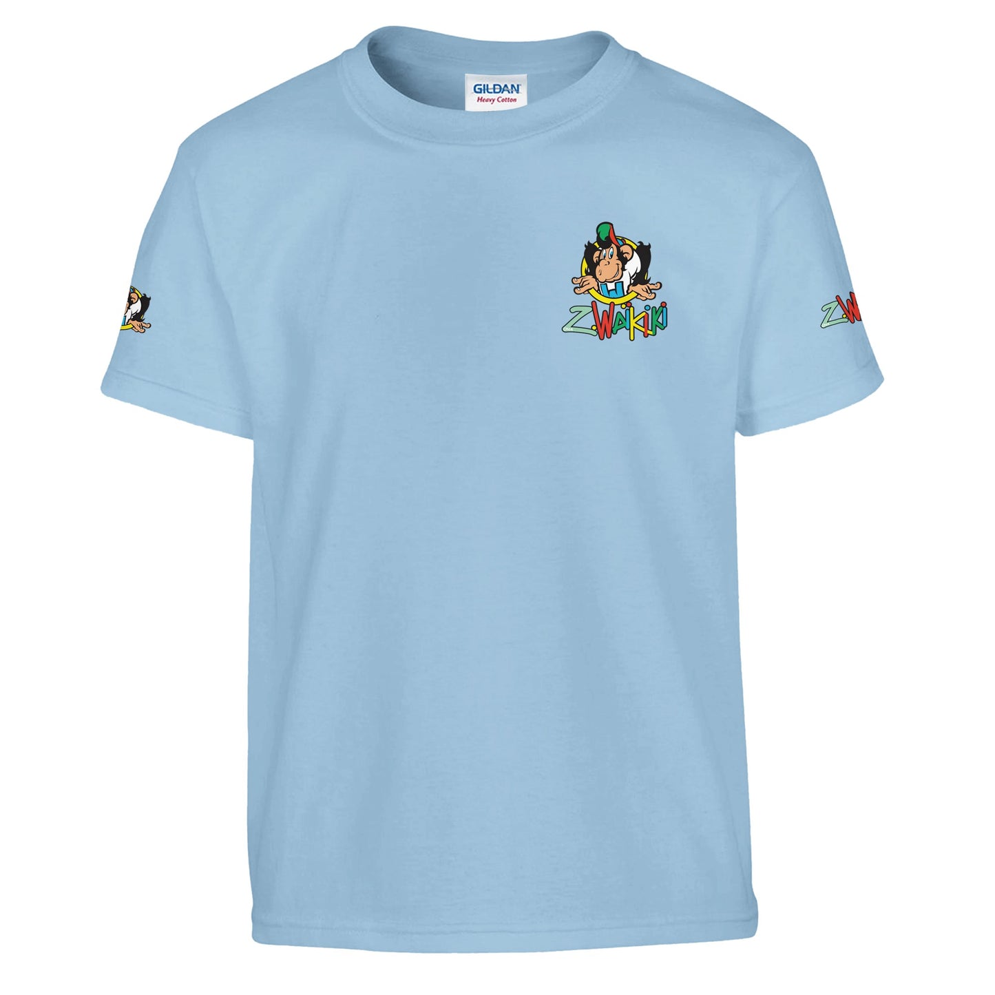 t-shirt waikiki gen z classic kids crewneck t shirt gildan® 5000b singe vintage y2k années 90