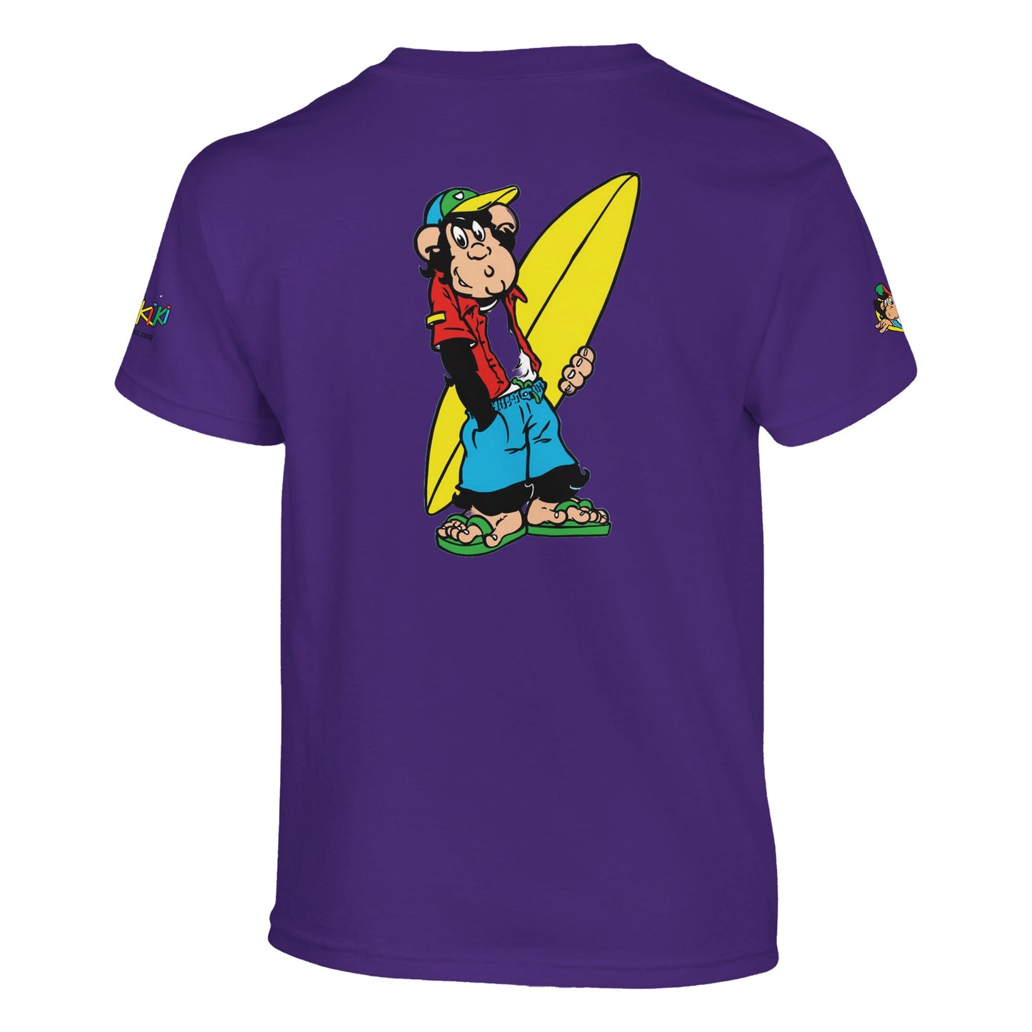 t-shirt waikiki gen z t shirt enfant revival coupe classique vintage logo specifique poitrine dos manches comme a lepoque singe vintage y2k années 90