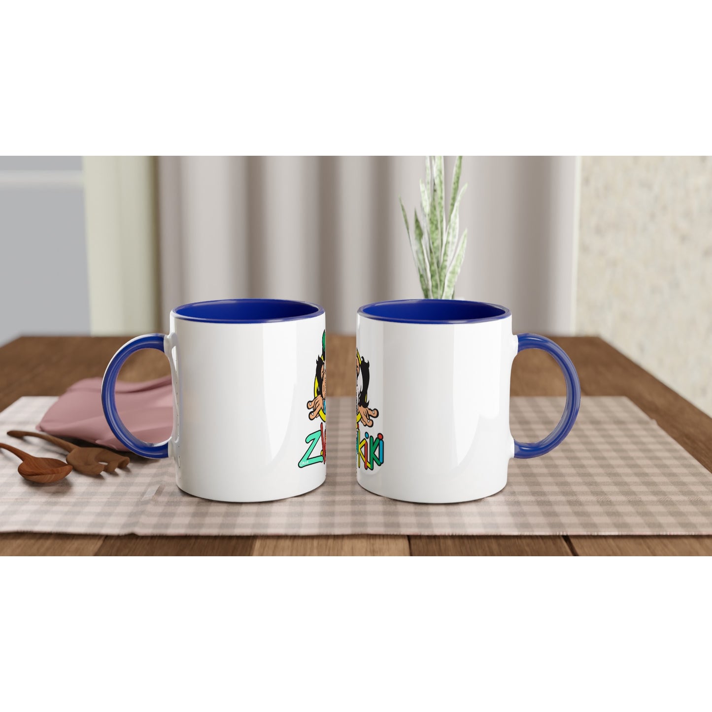 pièce waikiki gen z mug ceramique 250ml couleur interieure singe vintage y2k années 90
