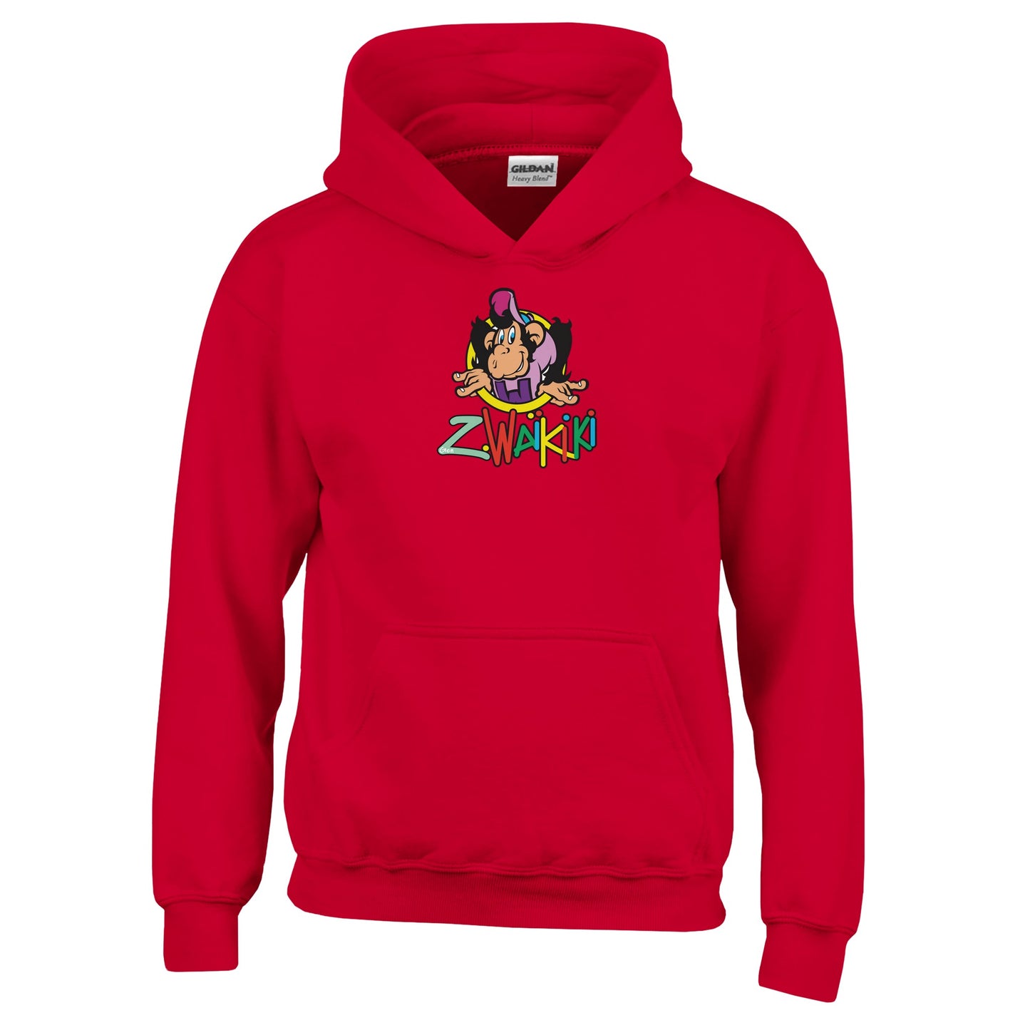 sweat waikiki gen z waikiki chimpanzee classic kids pullover hoodie custom design singe vintage y2k années 90