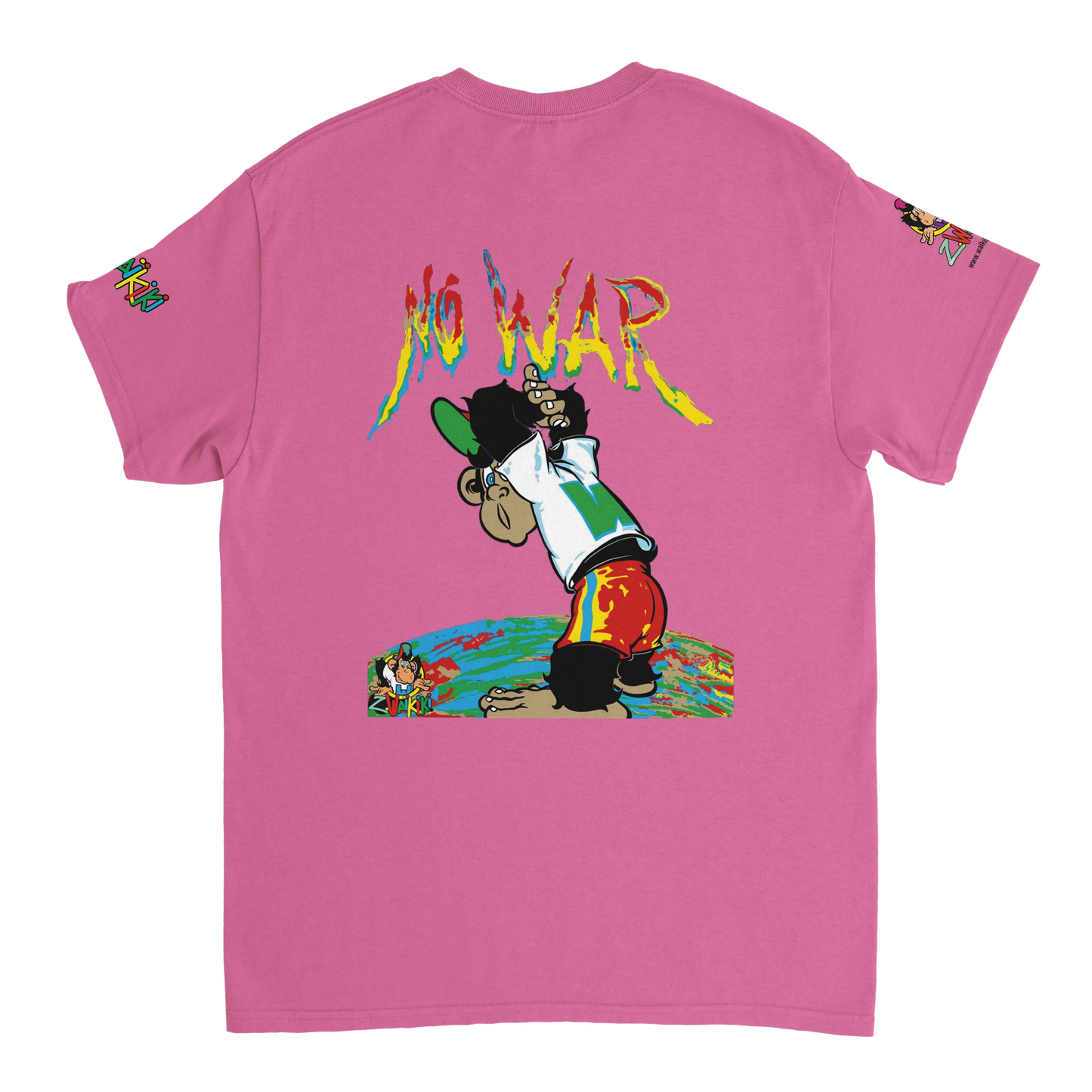 t-shirt waikiki gen z t shirt unisexe heavyweight no war edition 2025 singe vintage y2k années 90