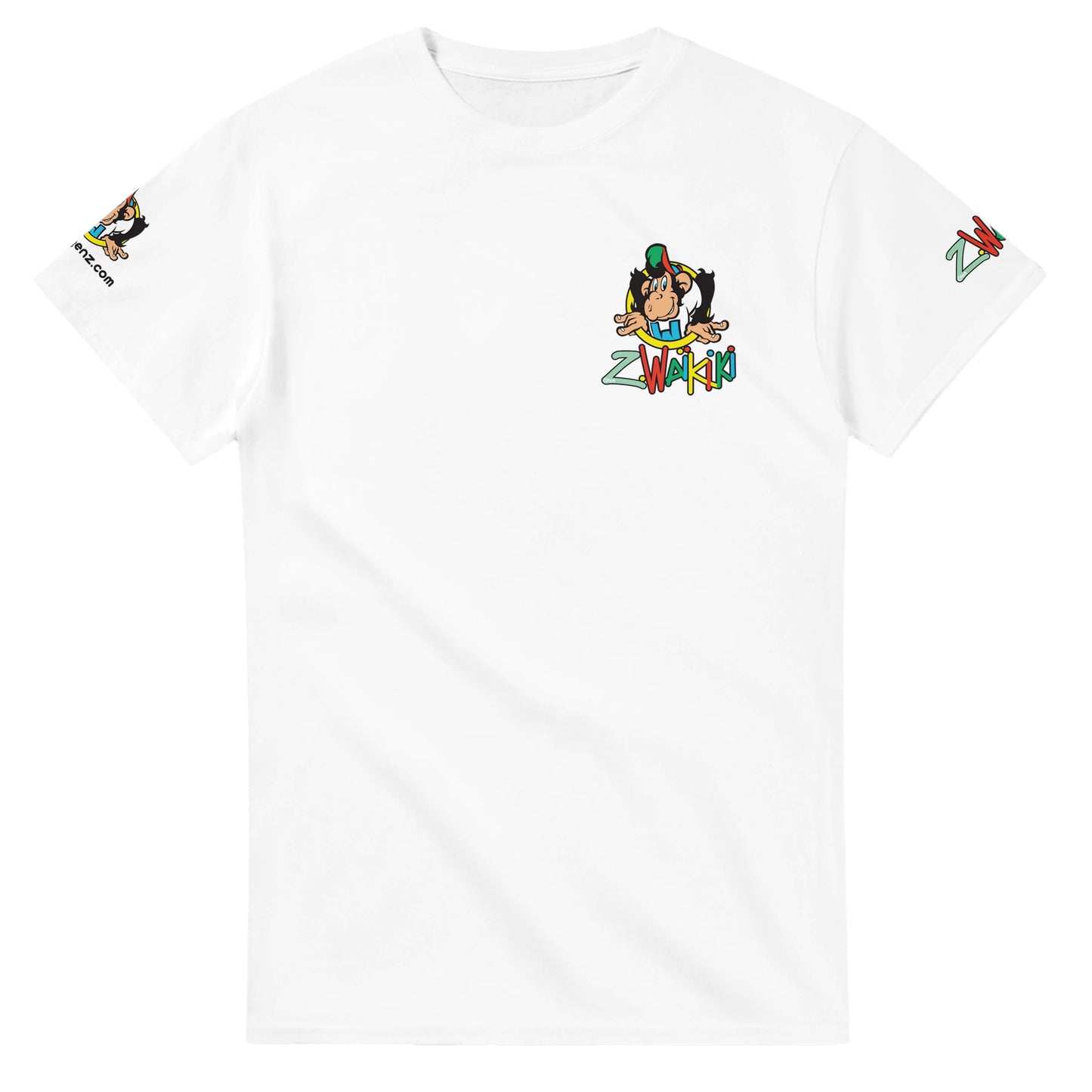 t-shirt waikiki gen z t shirt revival grapher unisexe heavyweight vintage 90s y2k logo marque dos poitrine et manches 100 coton made in france 1 singe vintage y2k années 90