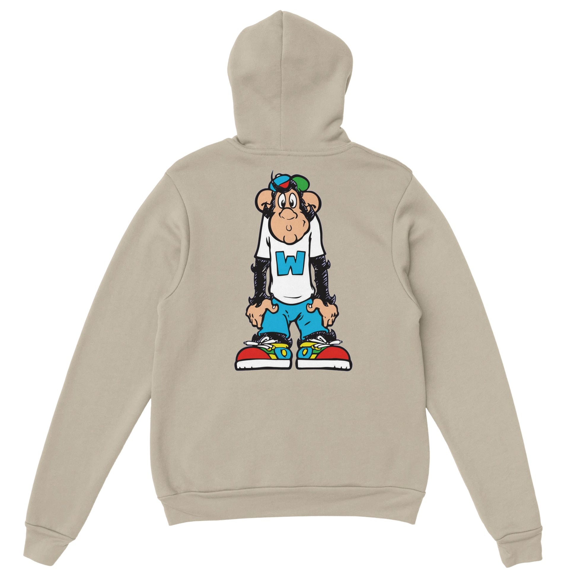 sweat waikiki gen z classic unisex pullover hoodie gildan® 18500 singe vintage y2k années 90