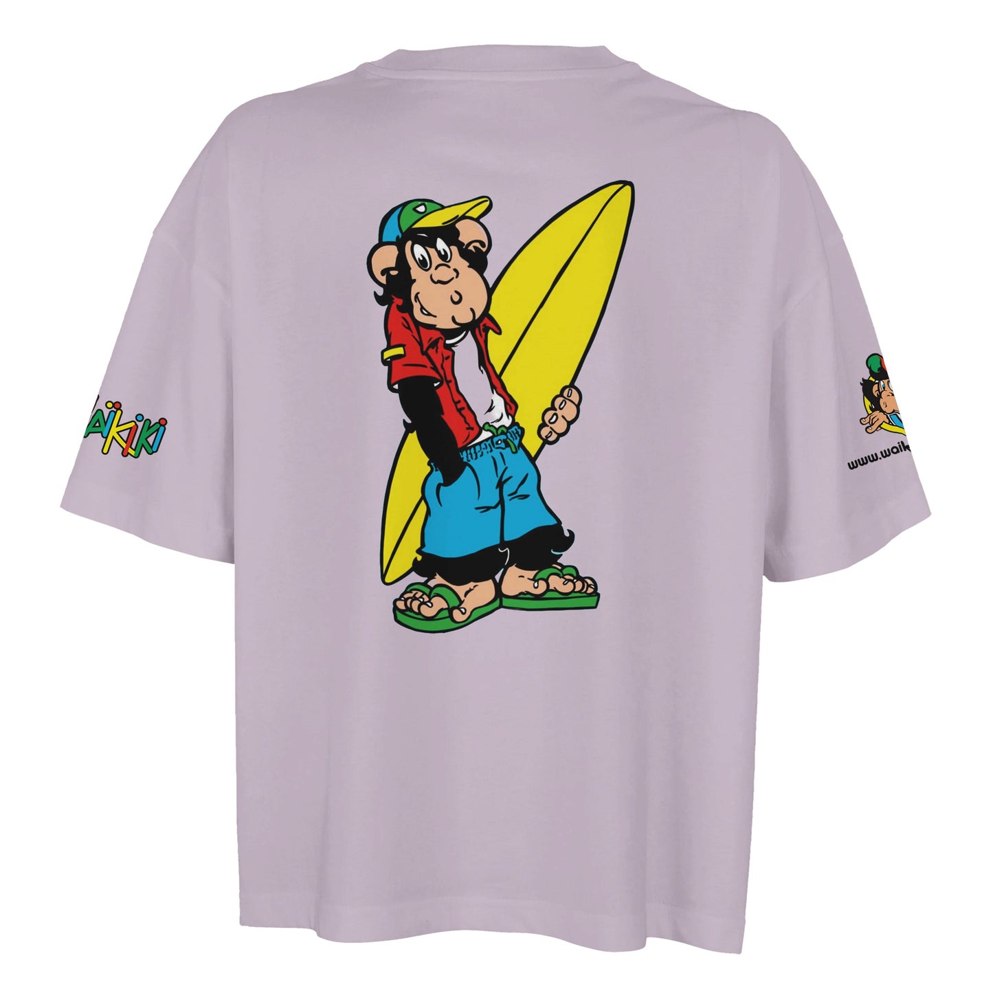 t-shirt waikiki gen z oversized t shirt revival femme logo specifique singe vintage y2k années 90