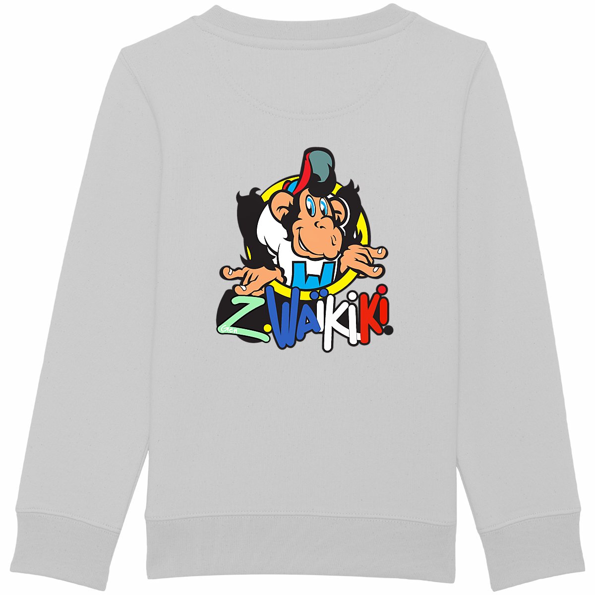 sweat waikiki gen z sweat kid logo marque 1 singe vintage y2k années 90