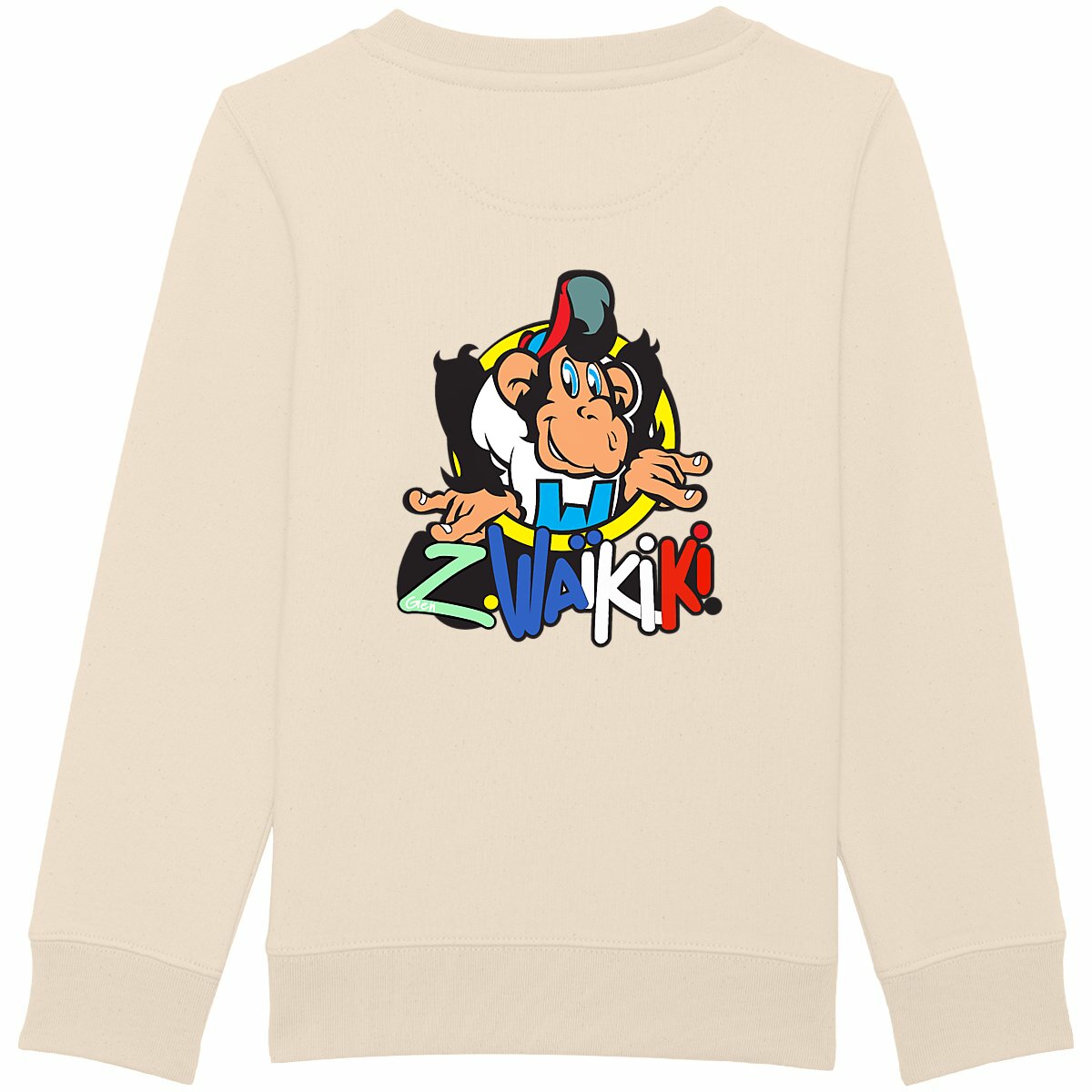 sweat waikiki gen z sweat kid logo marque 1 singe vintage y2k années 90