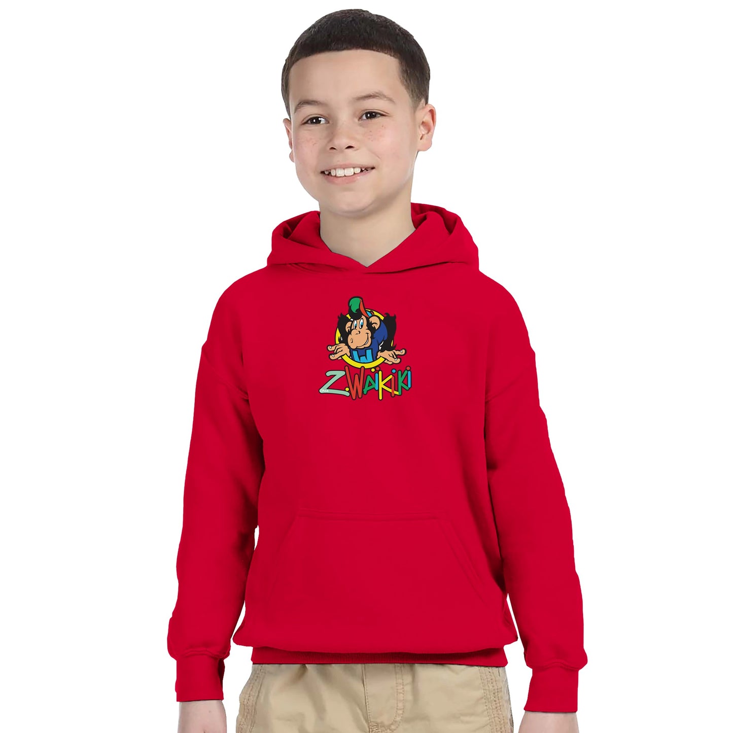 sweat waikiki gen z waikiki chimpanzee classic kids pullover hoodie custom design singe vintage y2k années 90