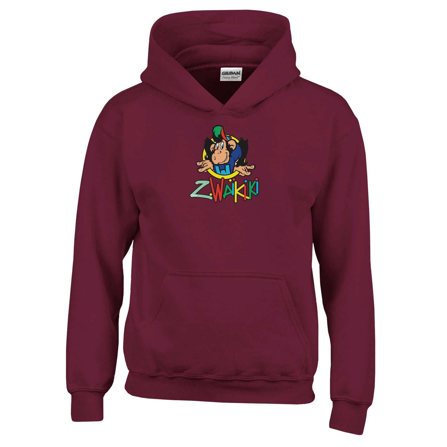 sweat waikiki gen z waikiki chimpanzee classic kids pullover hoodie custom design singe vintage y2k années 90