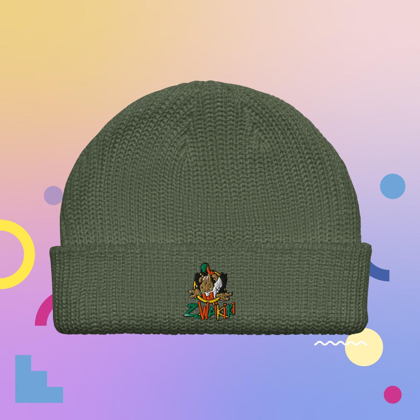 pièce waikiki gen z bonnet de pecheur singe vintage y2k années 90