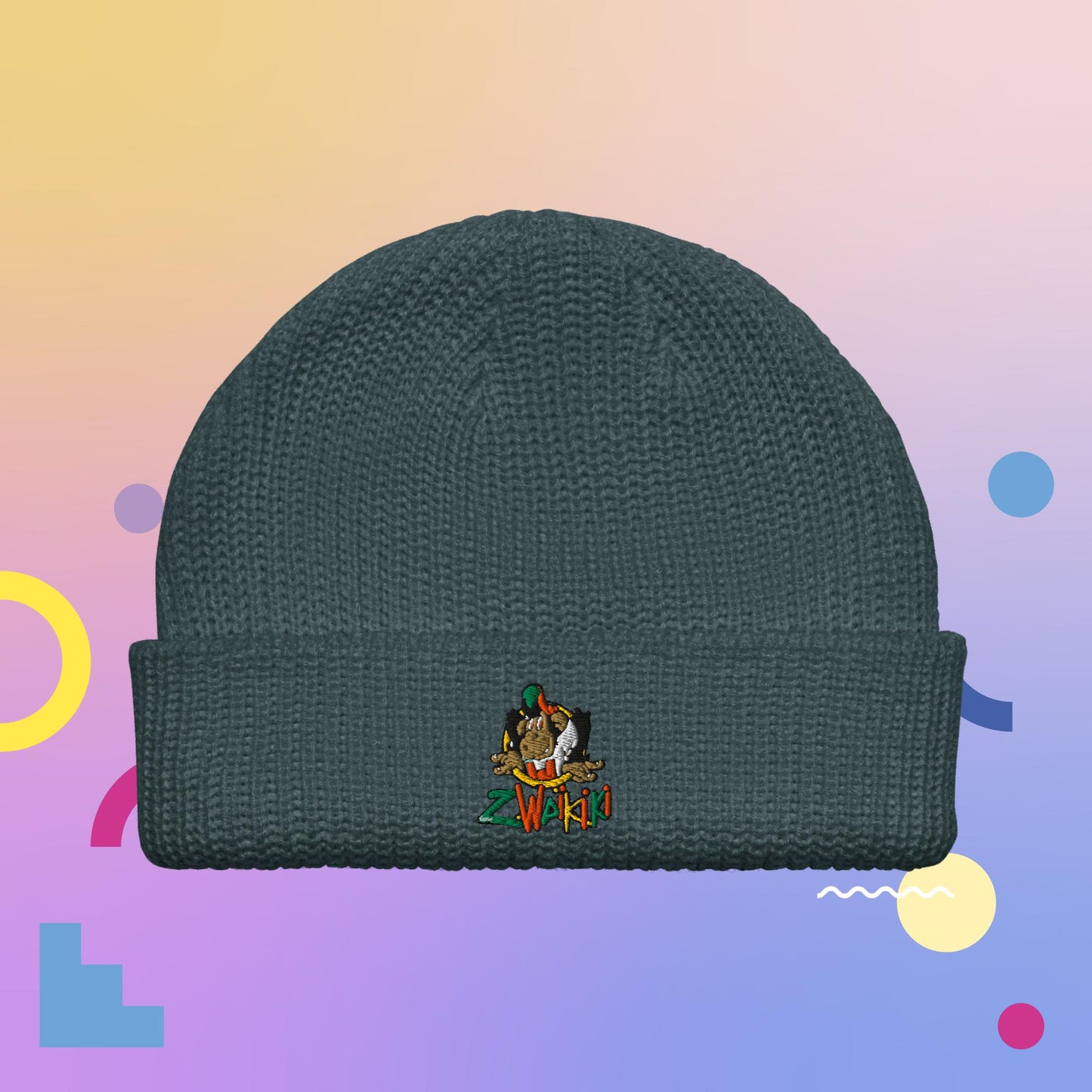 pièce waikiki gen z bonnet de pecheur singe vintage y2k années 90