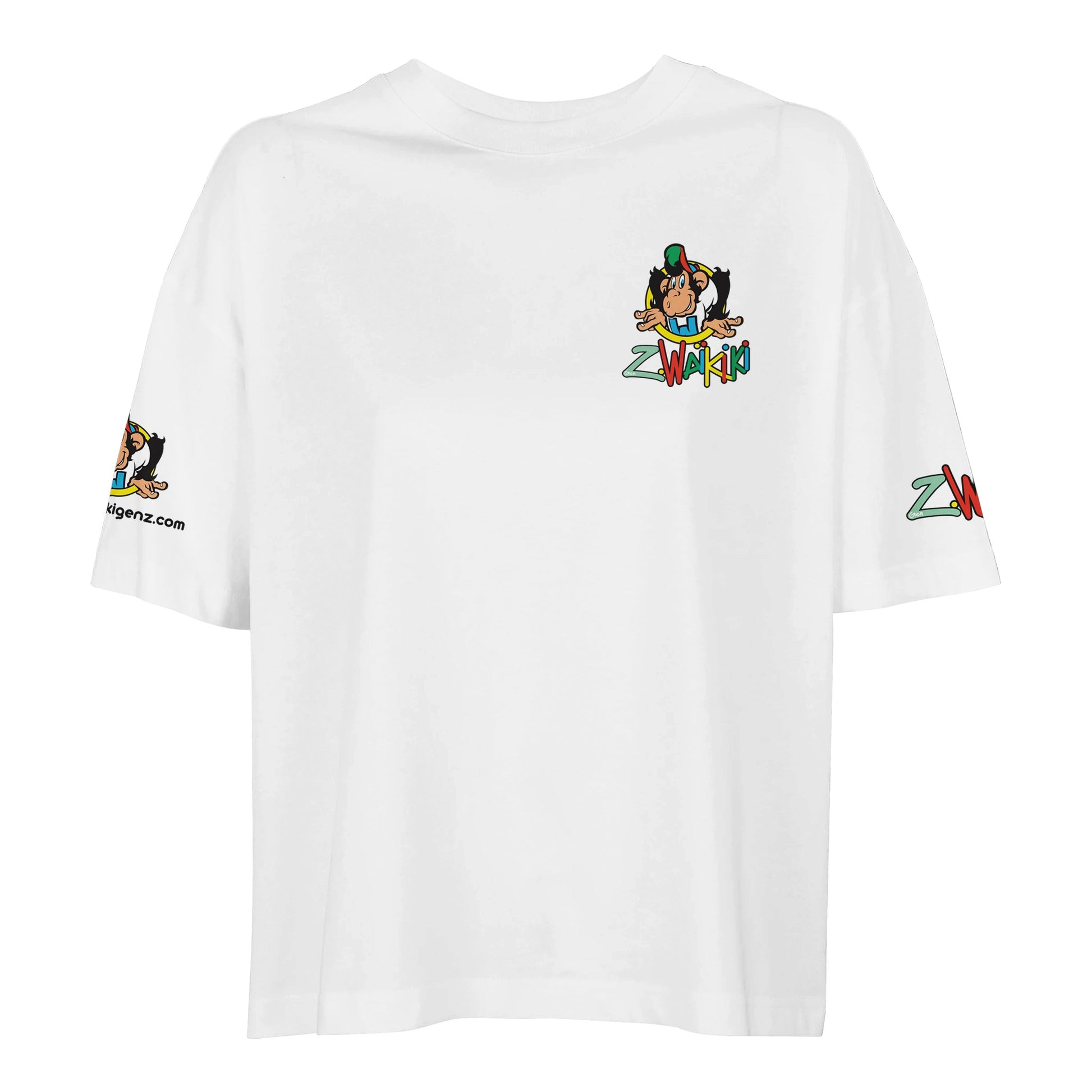 t-shirt waikiki gen z oversized t shirt revival femme logo specifique singe vintage y2k années 90