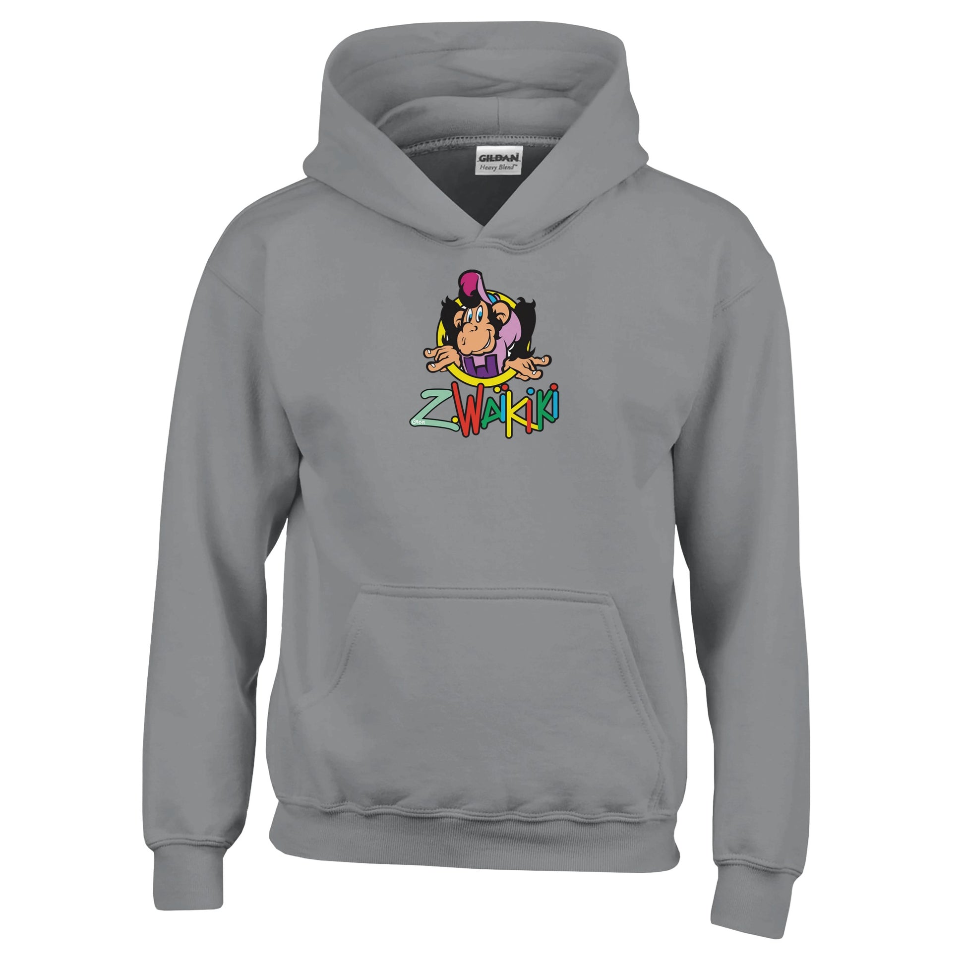 sweat waikiki gen z waikiki chimpanzee classic kids pullover hoodie custom design singe vintage y2k années 90