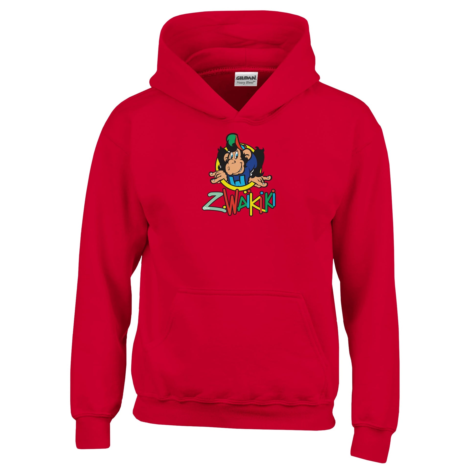 sweat waikiki gen z waikiki chimpanzee classic kids pullover hoodie custom design singe vintage y2k années 90