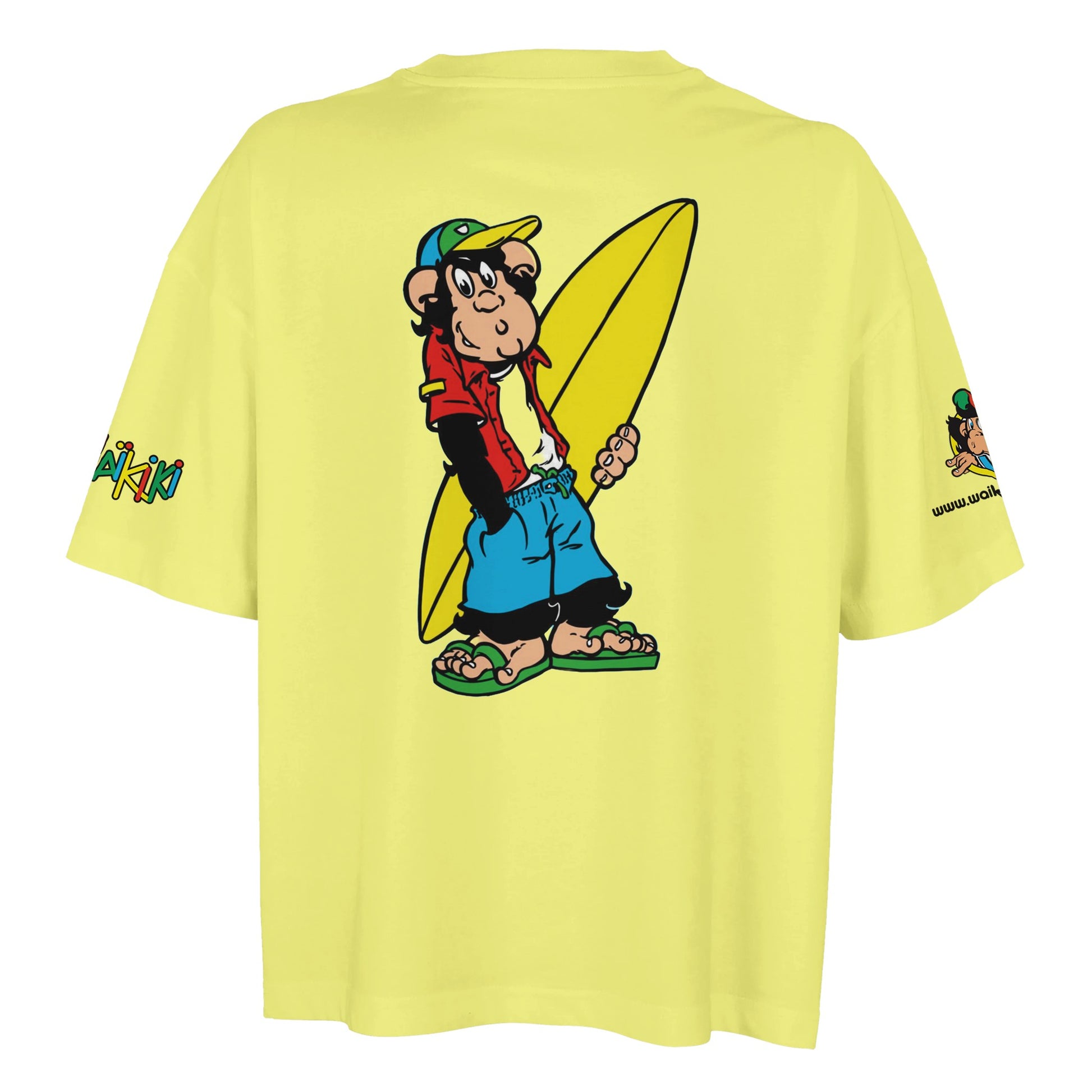 t-shirt waikiki gen z oversized t shirt revival femme logo specifique singe vintage y2k années 90