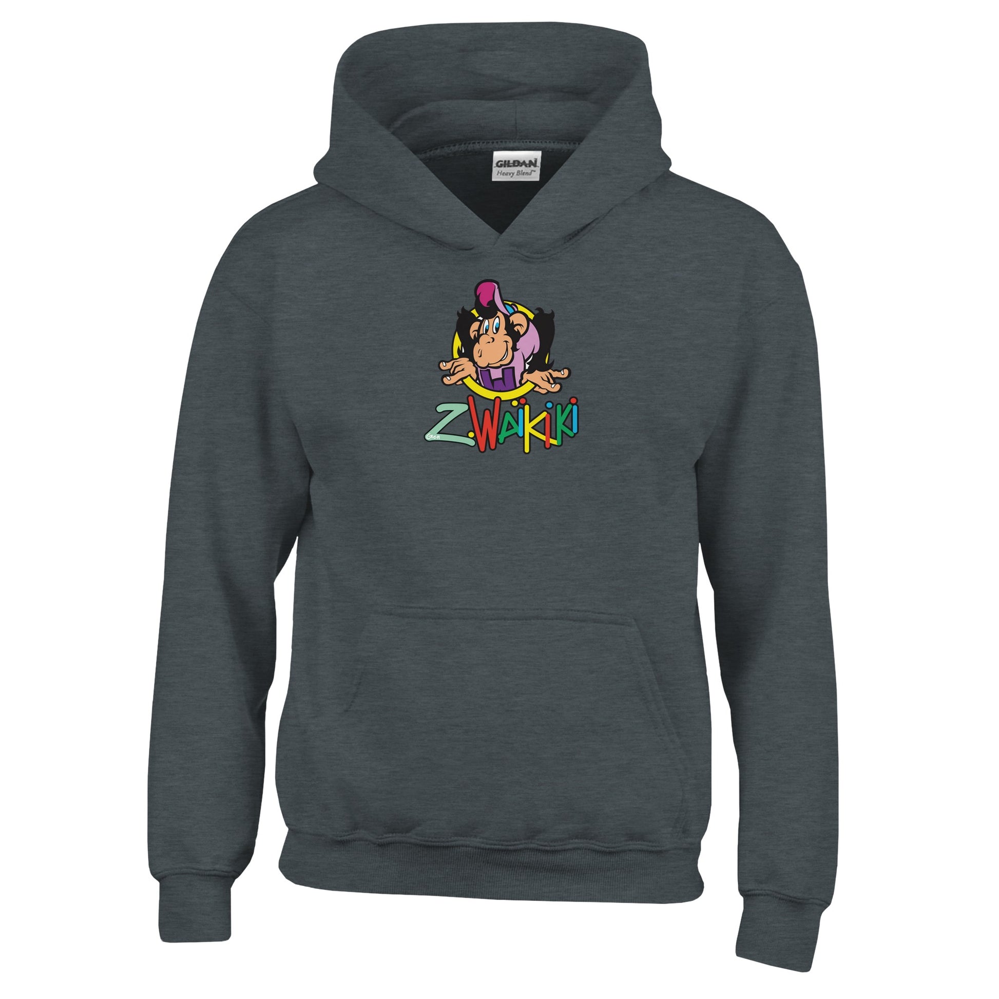 sweat waikiki gen z waikiki chimpanzee classic kids pullover hoodie custom design singe vintage y2k années 90