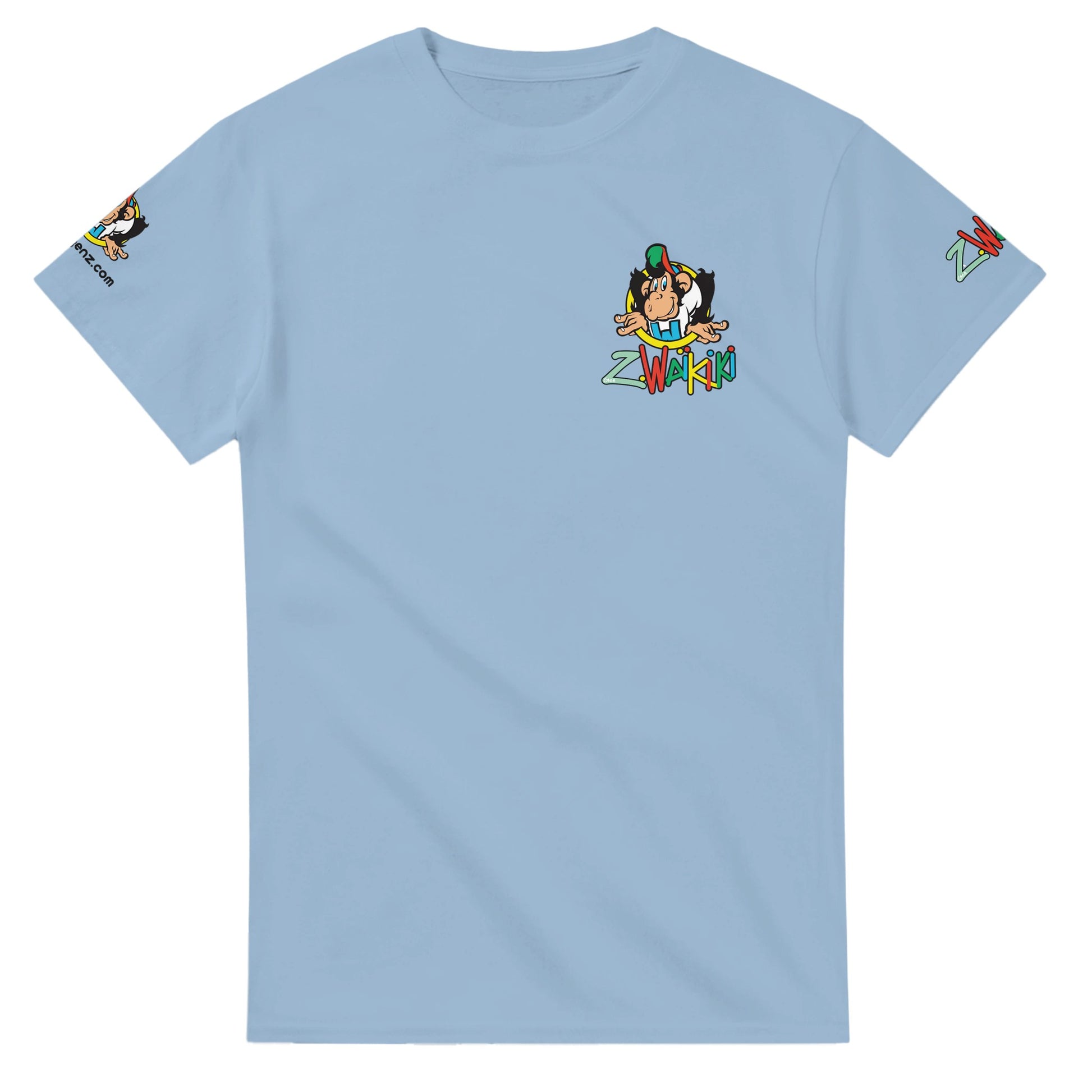 t-shirt waikiki gen z t shirt revival top gun unisexe heavyweight vintage 90s y2k logo marque dos poitrine et manches 100 coton made in france singe vintage y2k années 90