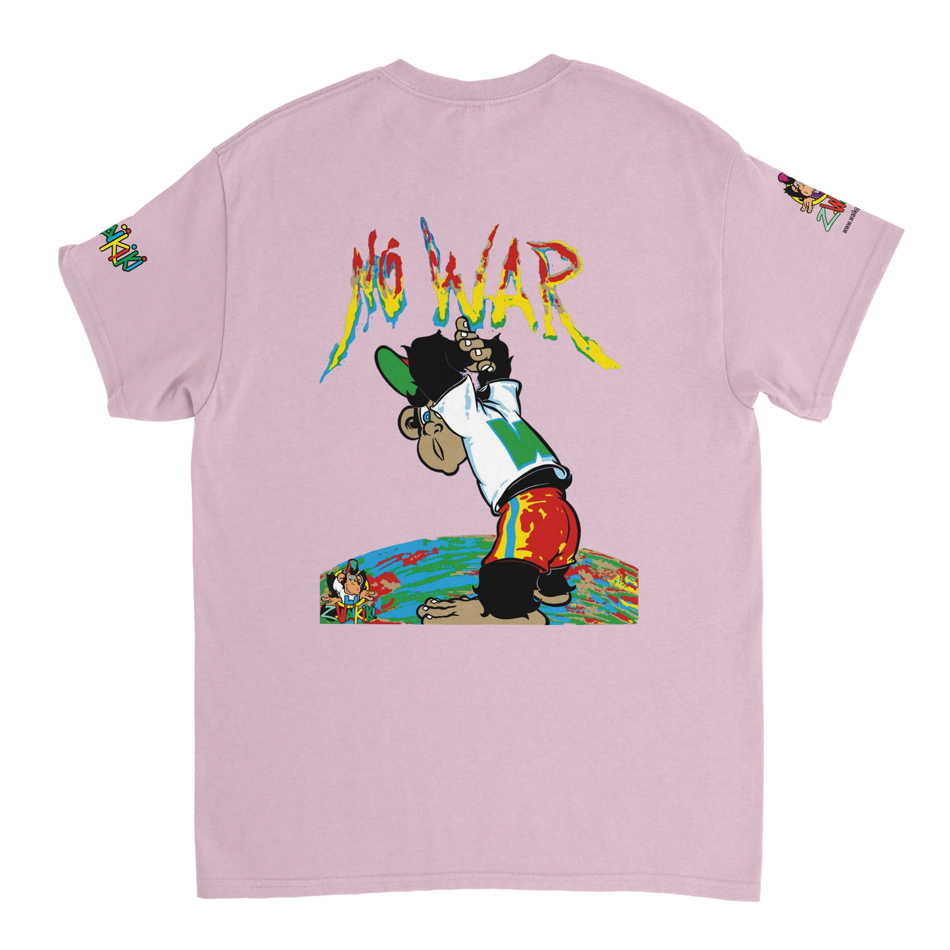t-shirt waikiki gen z t shirt unisexe heavyweight no war edition 2025 singe vintage y2k années 90