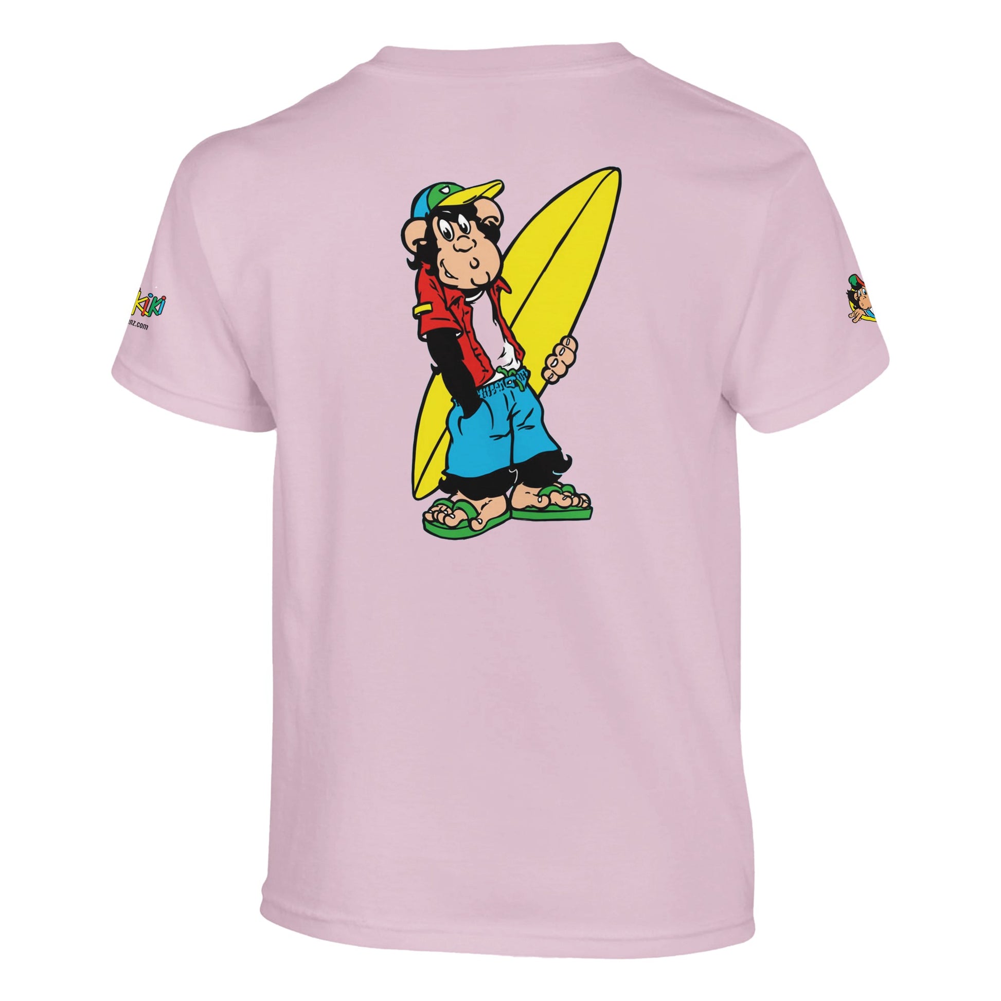 t-shirt waikiki gen z t shirt enfant revival coupe classique vintage logo specifique poitrine dos manches comme a lepoque singe vintage y2k années 90