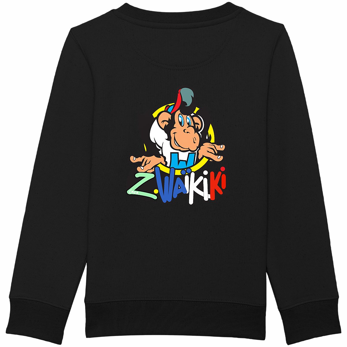 sweat waikiki gen z sweat kid logo marque 1 singe vintage y2k années 90