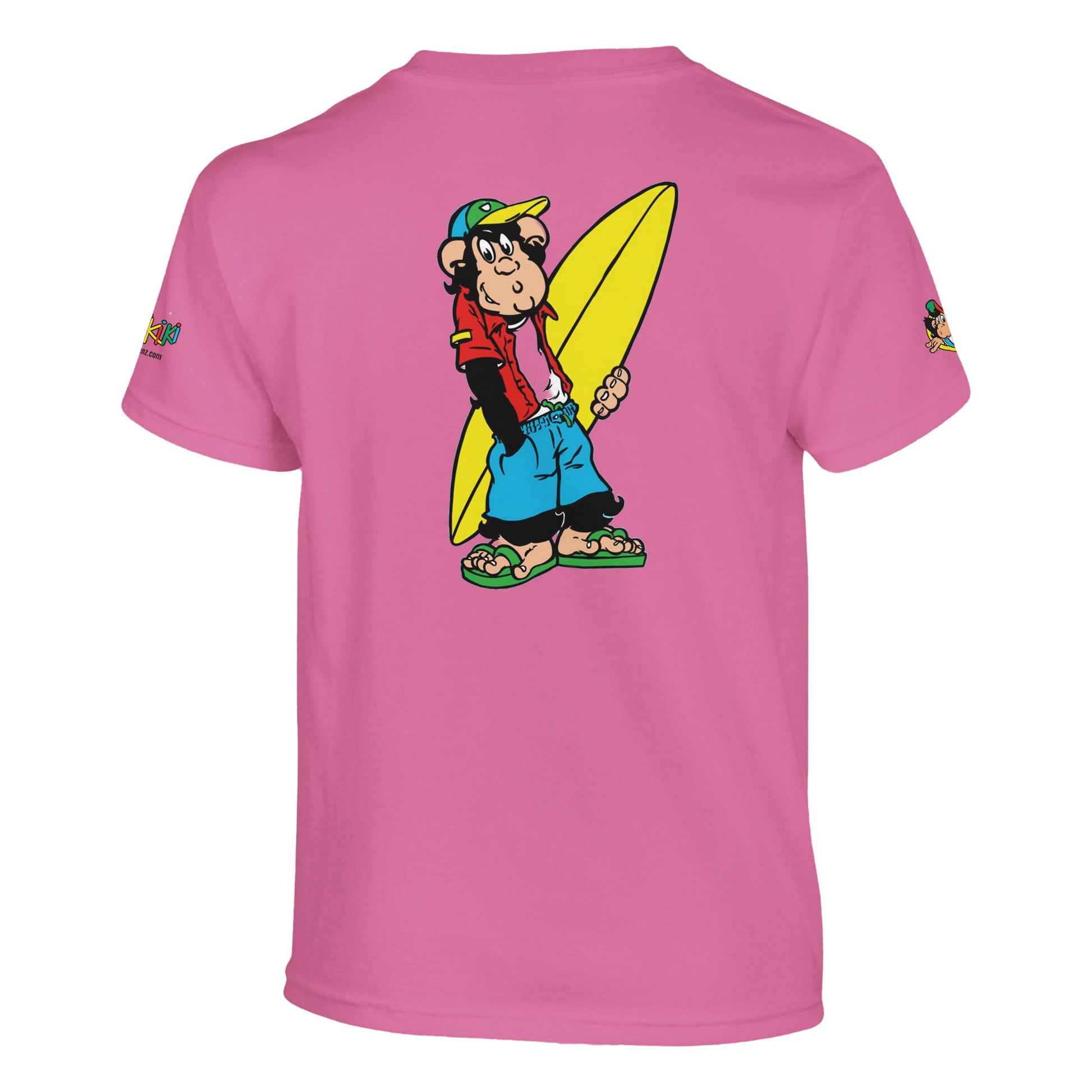 t-shirt waikiki gen z t shirt enfant revival coupe classique vintage logo specifique poitrine dos manches comme a lepoque singe vintage y2k années 90